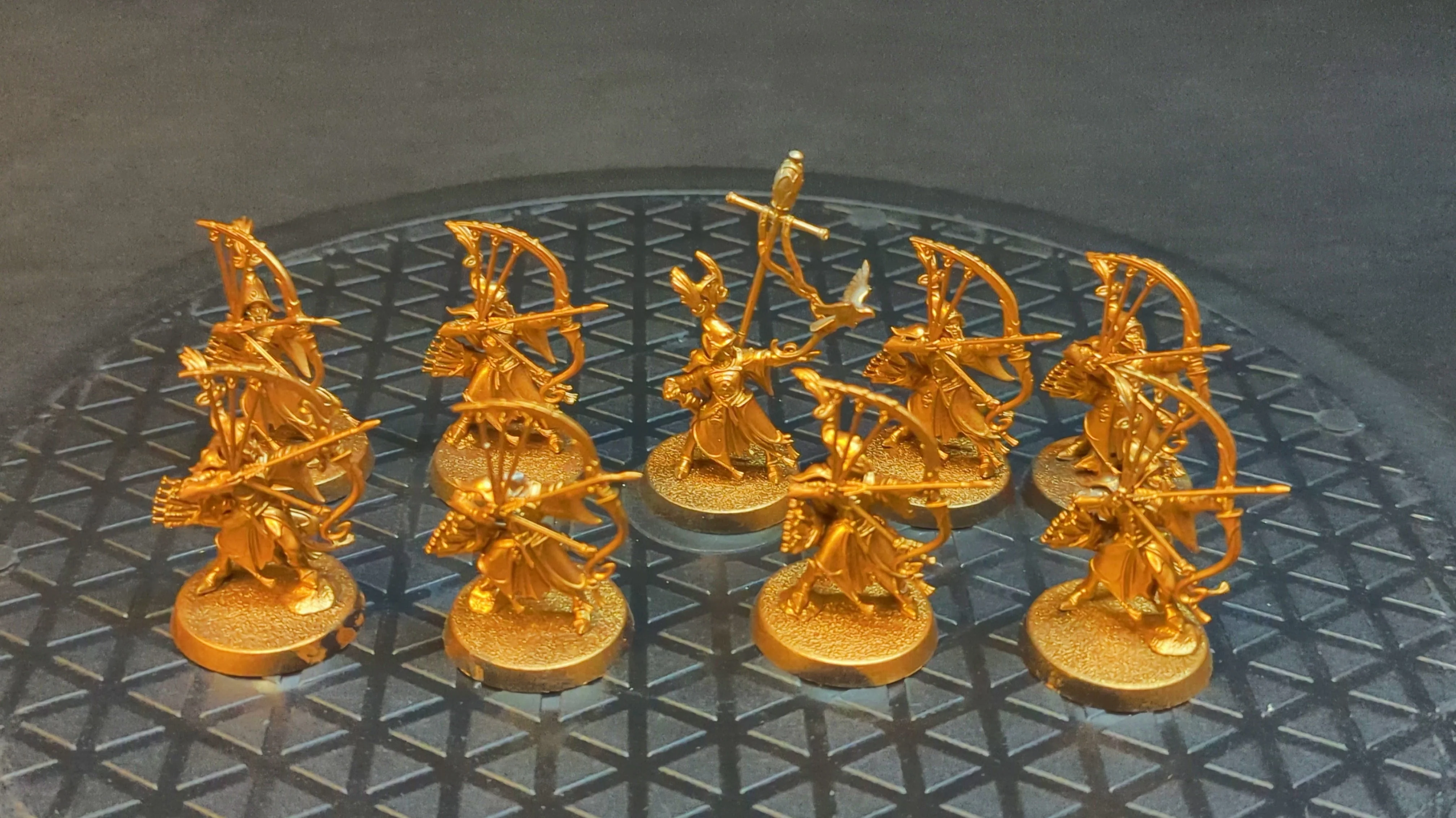 Age of Sigmar Lumineth Realm-Lords Vanari Auralan Sentinels x9