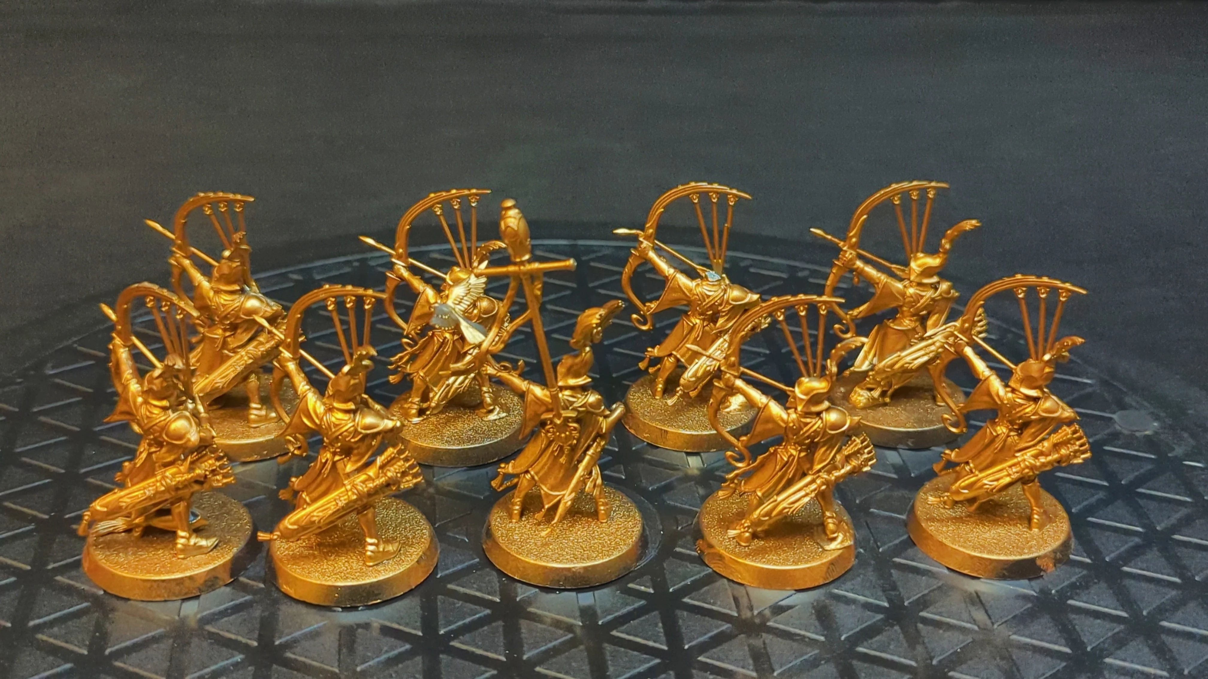 Age of Sigmar Lumineth Realm-Lords Vanari Auralan Sentinels x9 - Image 2