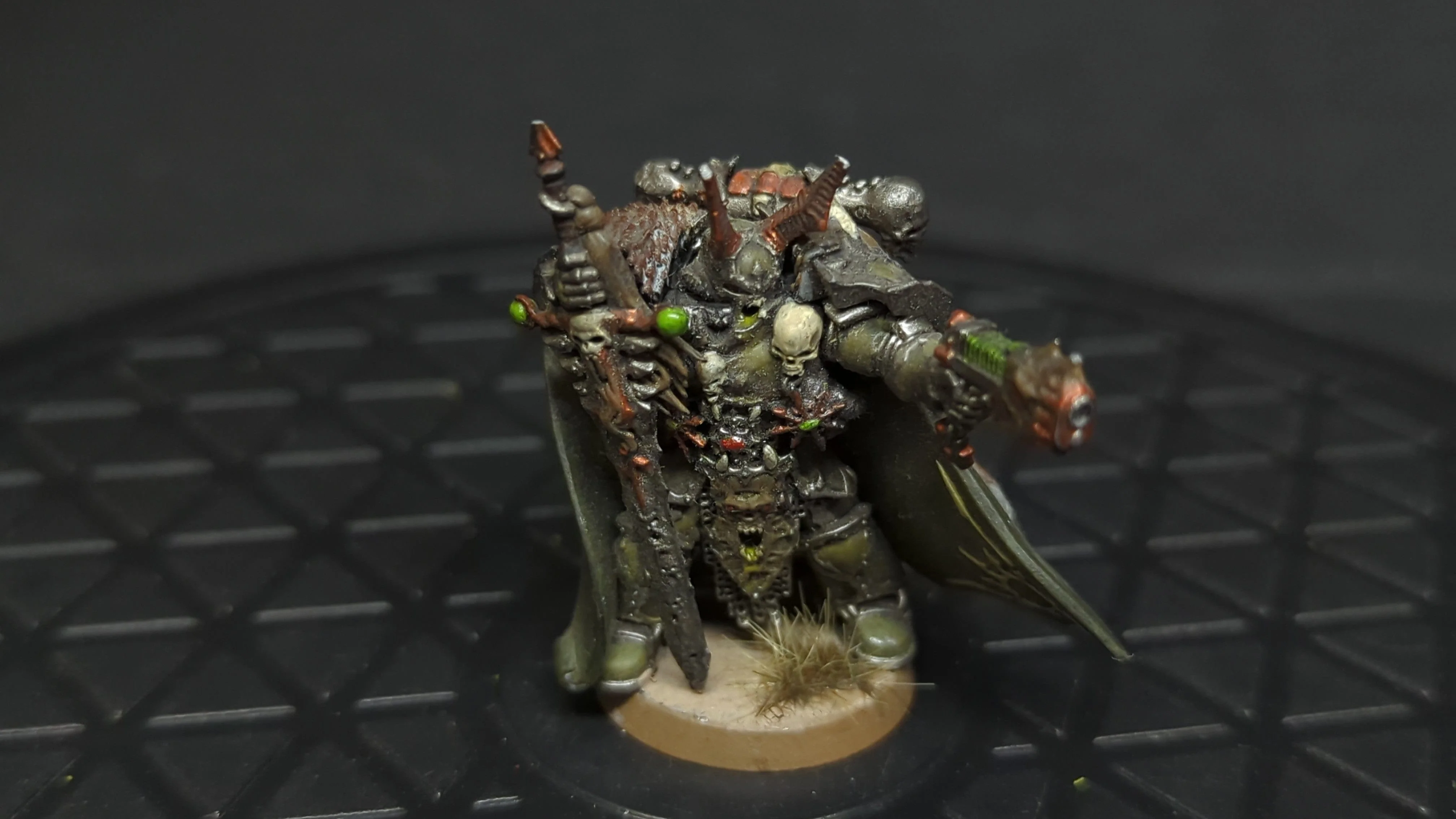 Warhammer 40k Chaos Space Marines Kranon the Relentless x1 OOP Painted