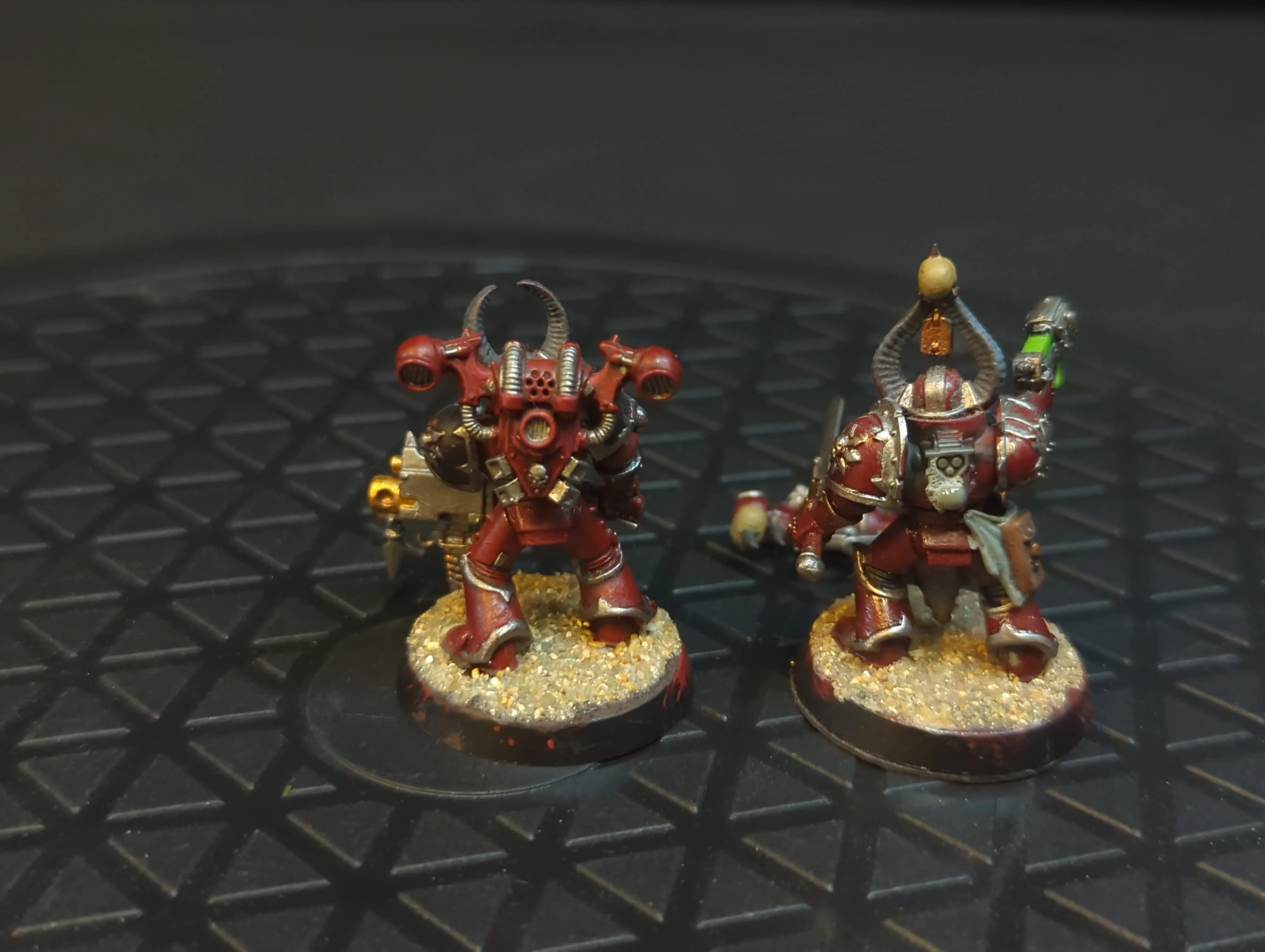 Warhammer 40k Chaos Space Marines Legionaries x2 Painted - Image 2