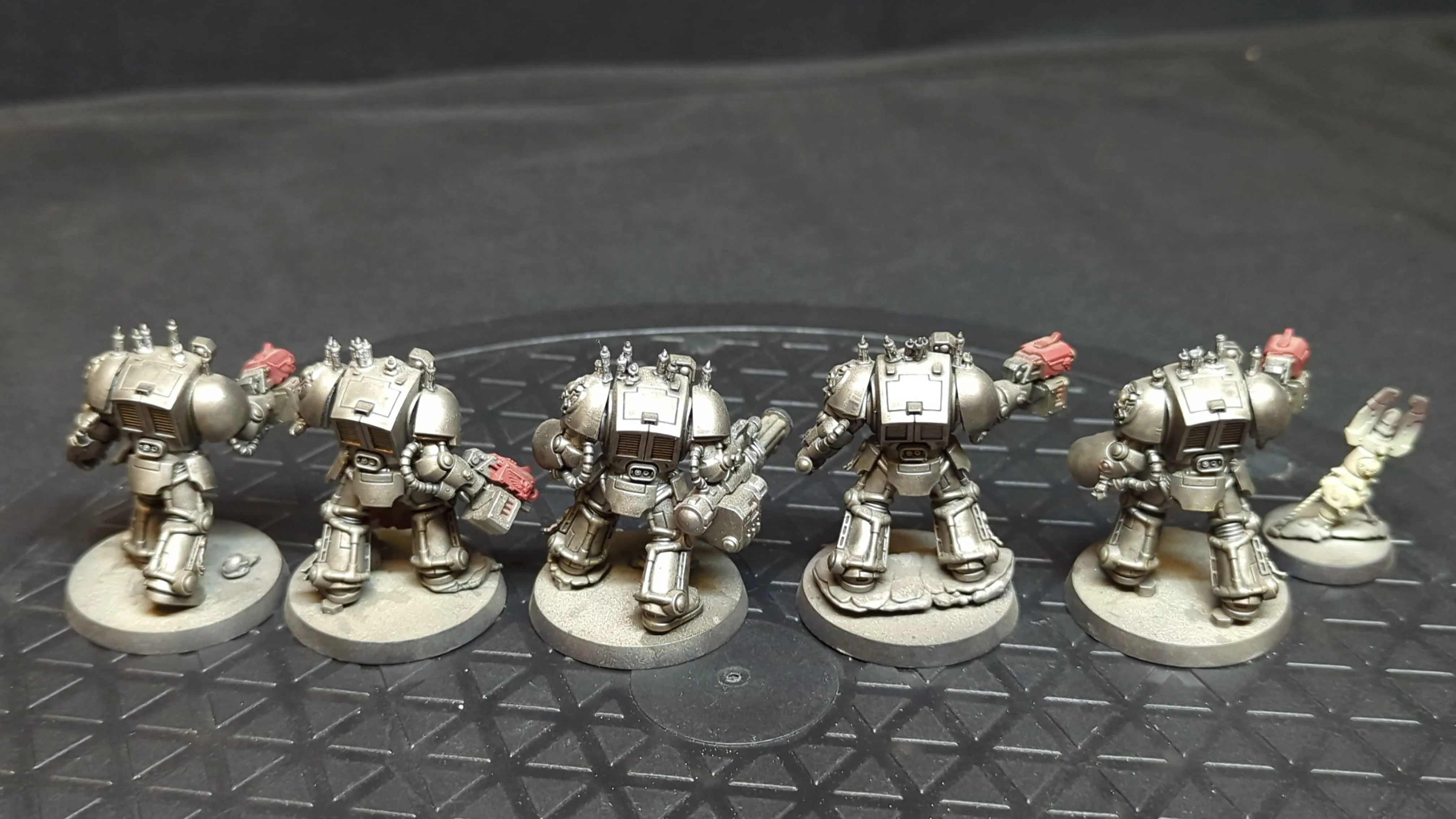 Warhammer 40k Space Marines Terminator Squad x5 Painted - Image 2
