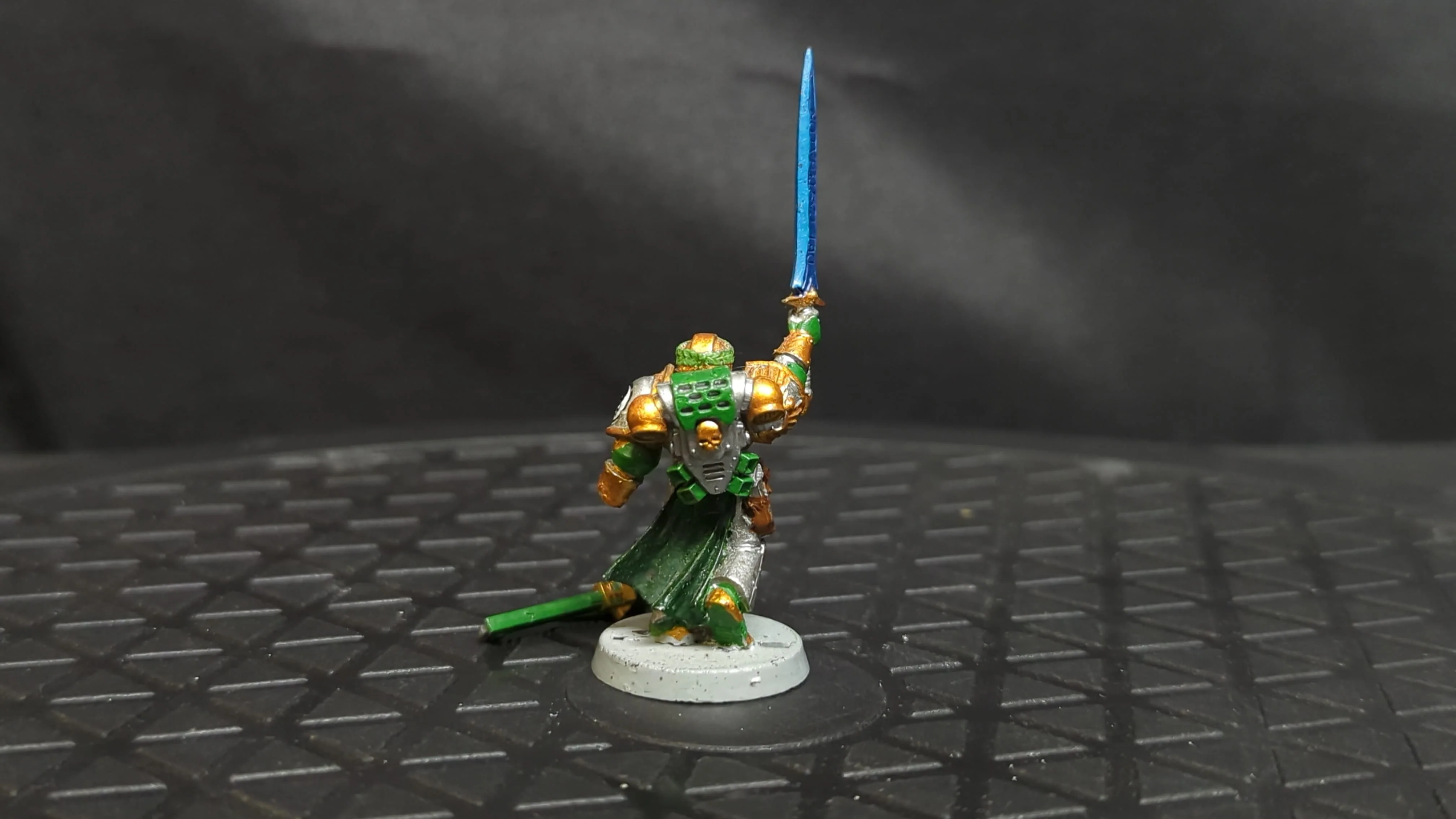 Warhammer 40k Black Templars Emperor's Champion (OOP Metal) x1 OOP Painted - Image 2