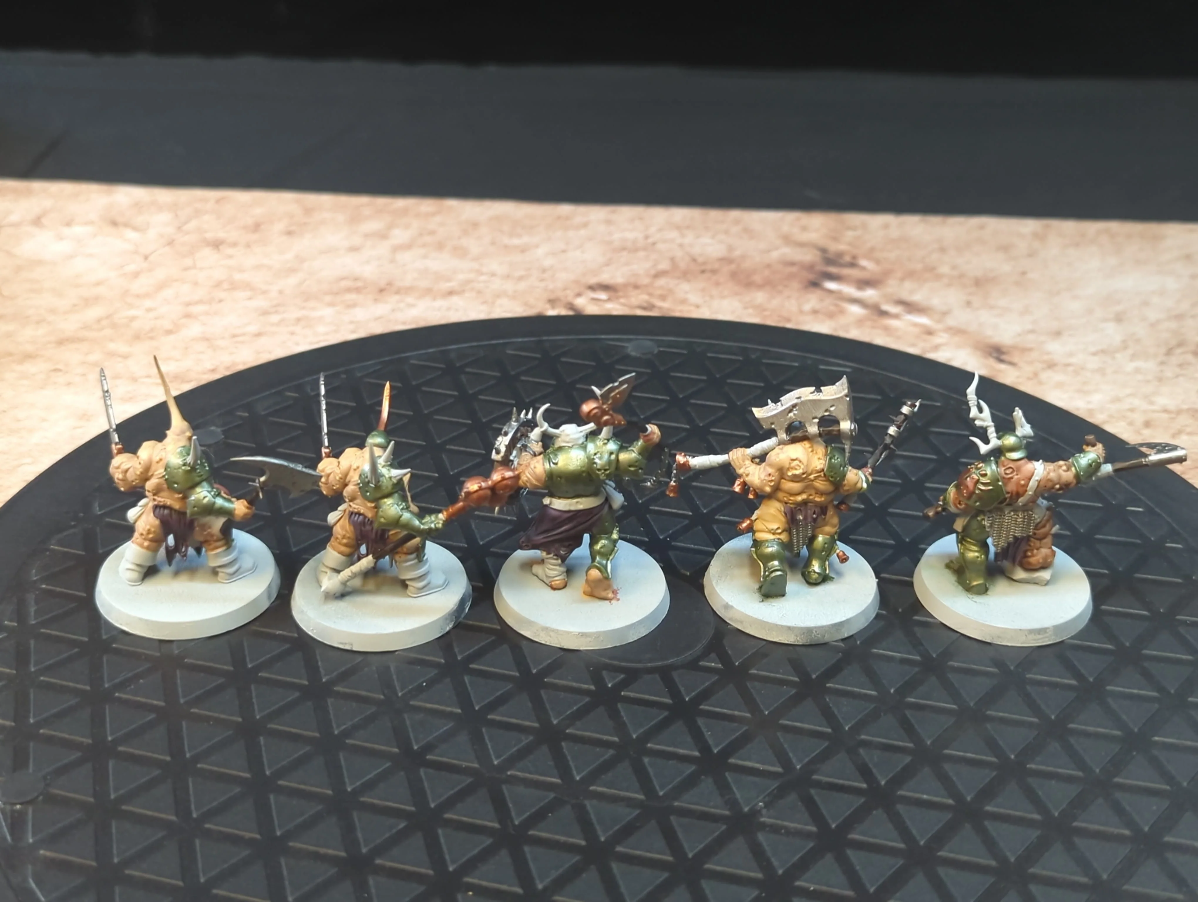 Age of Sigmar Maggotkin of Nurgle Putrid Blightkings x5 - Image 2