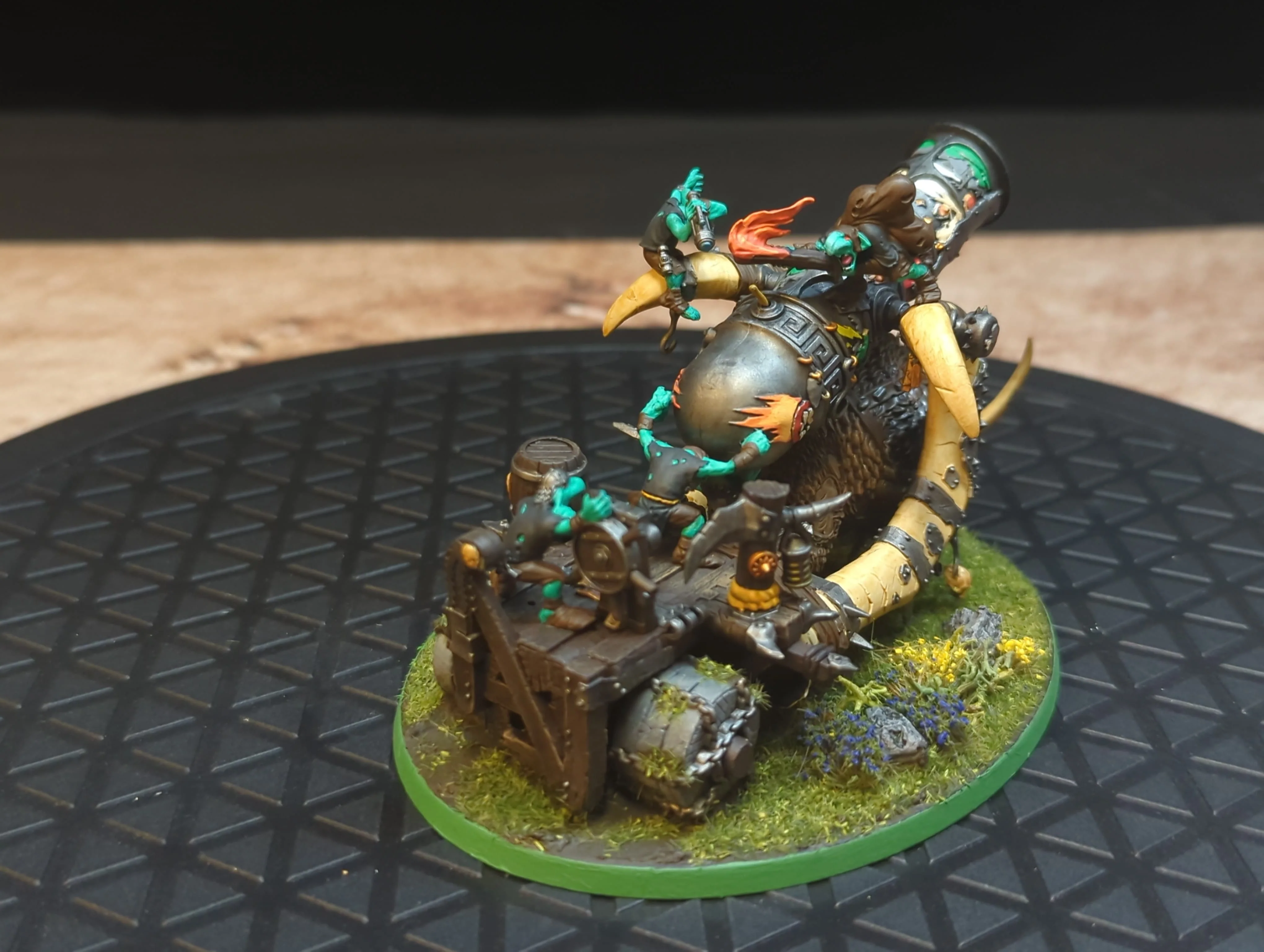 Age of Sigmar Ogor Mawtribes Ironblaster x1 Painted - Image 2