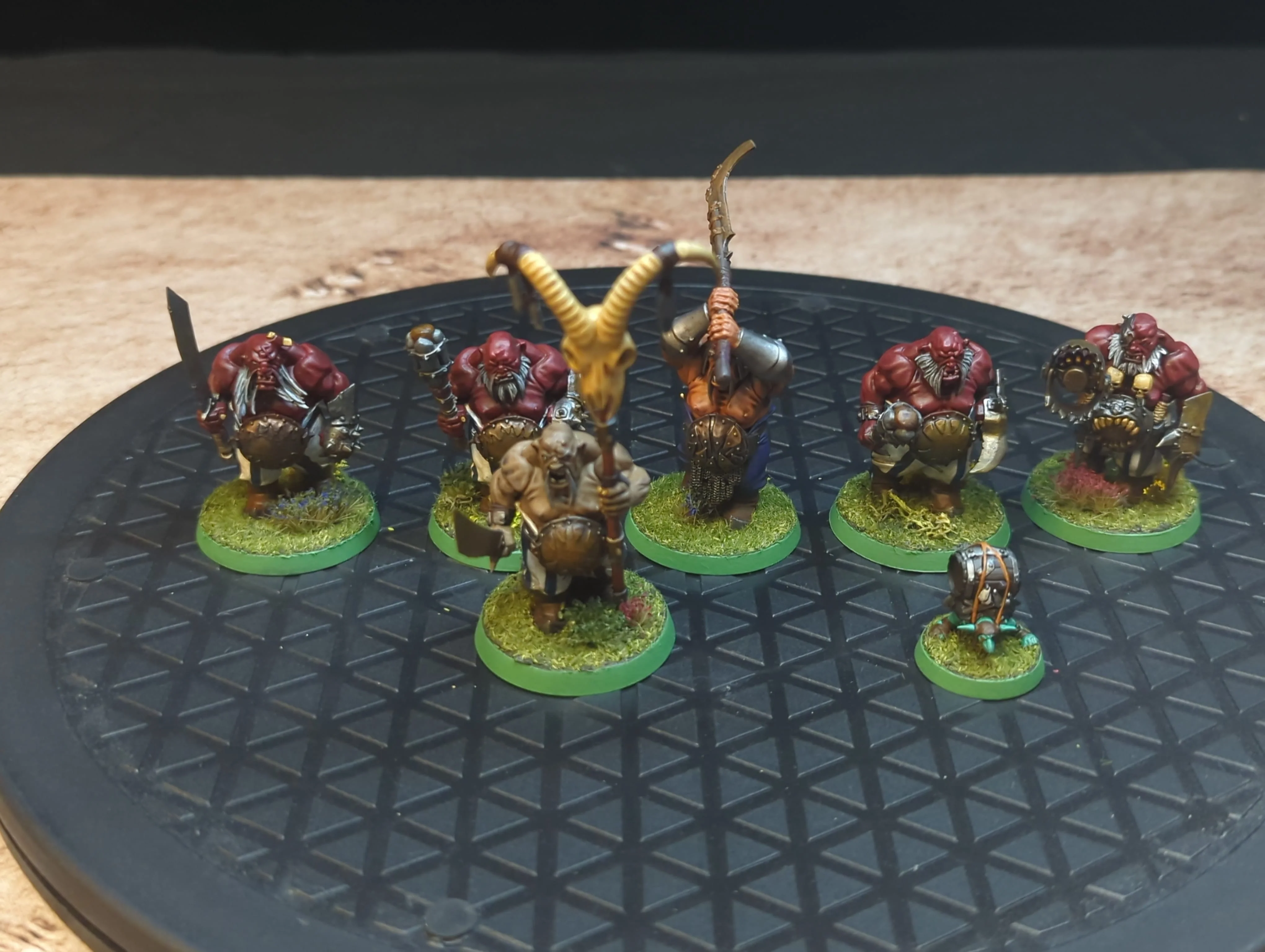 Age of Sigmar Ogor Mawtribes Ogor Gluttons x6 Painted