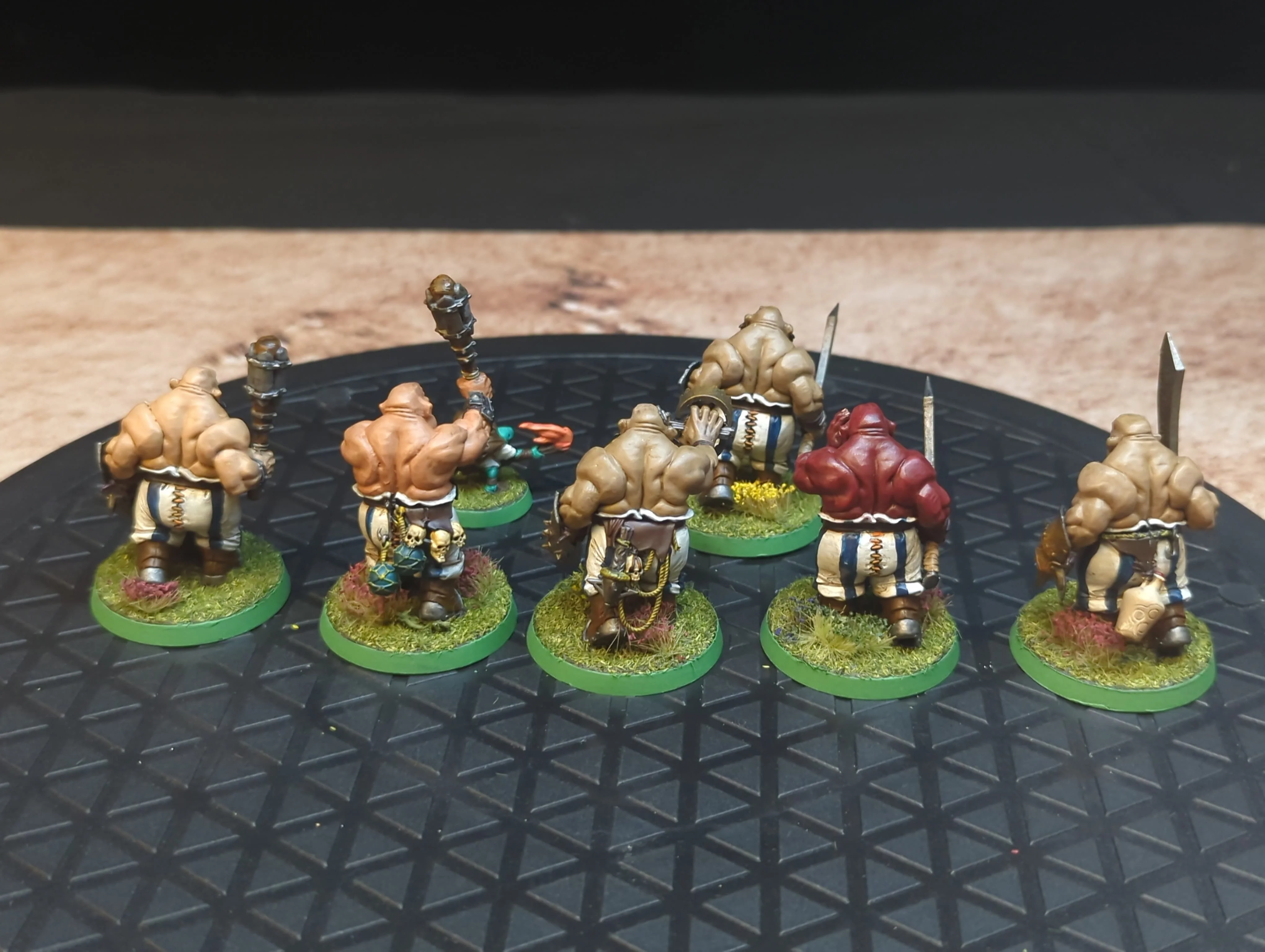 Age of Sigmar Ogor Mawtribes Ogor Gluttons x6 Painted - Image 2