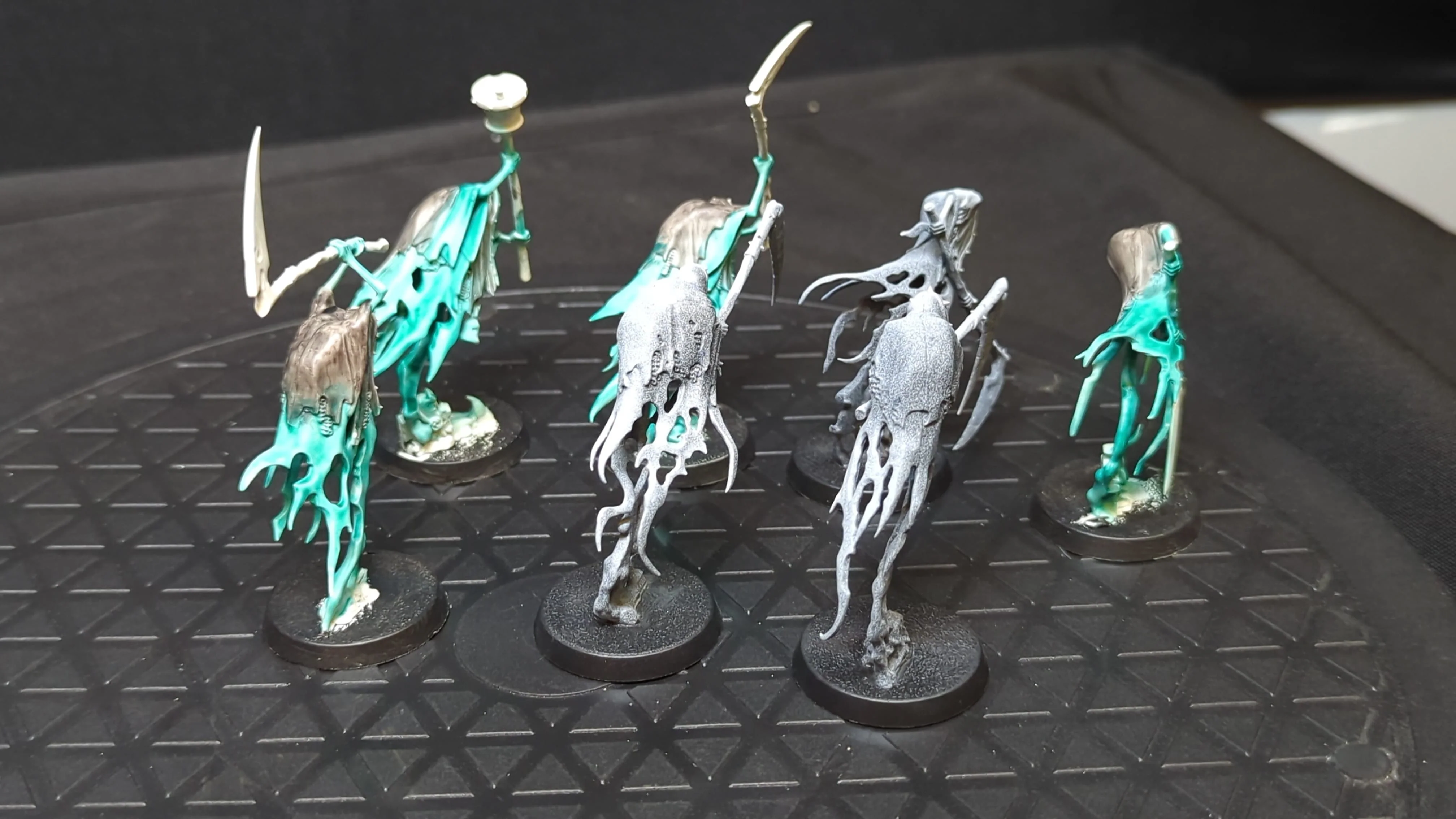 Age of Sigmar Nighthaunt Grimghast Reapers x7 - Image 2