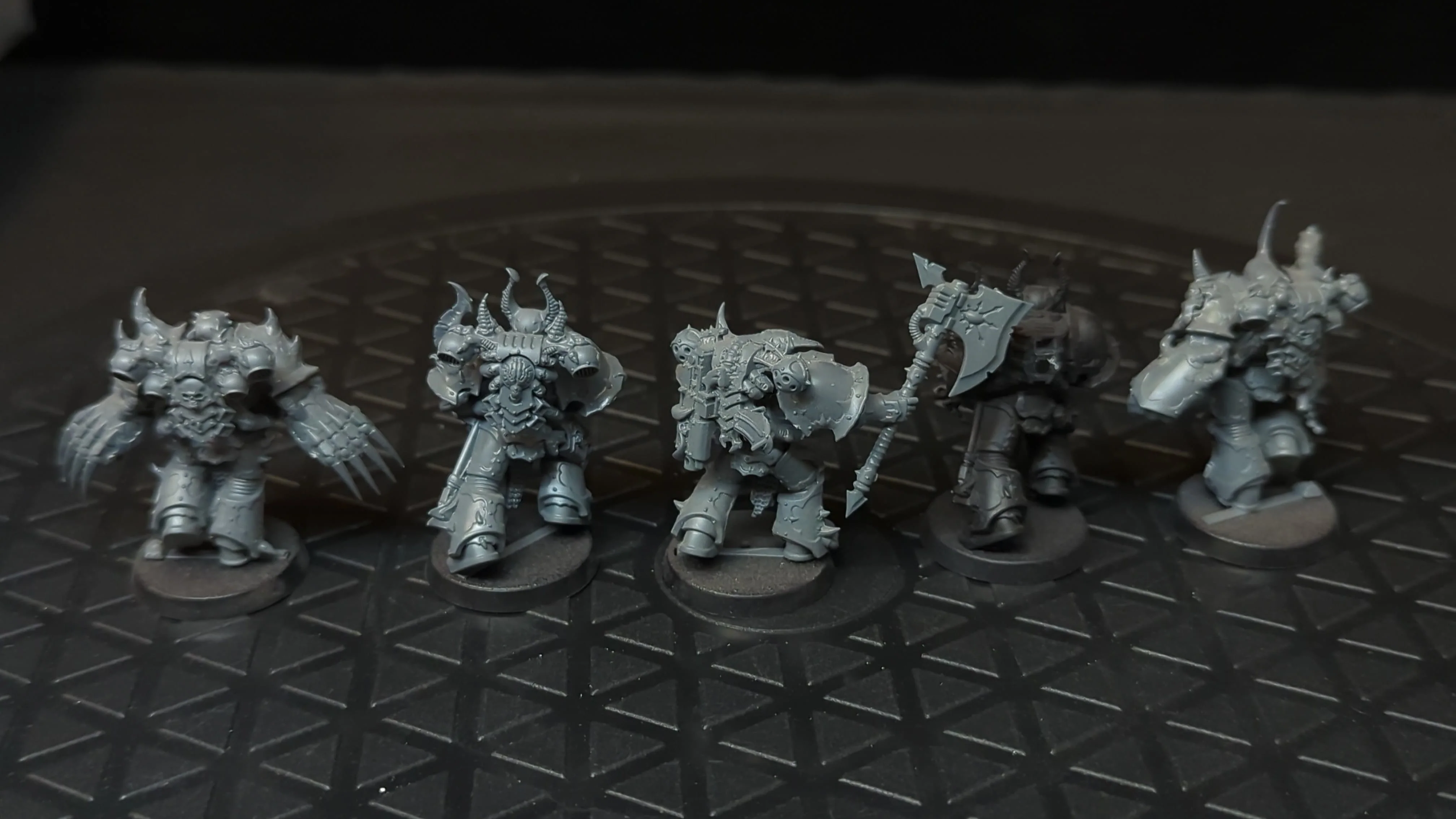 Warhammer 40k Chaos Space Marines Chosen (old) x5 - Image 2
