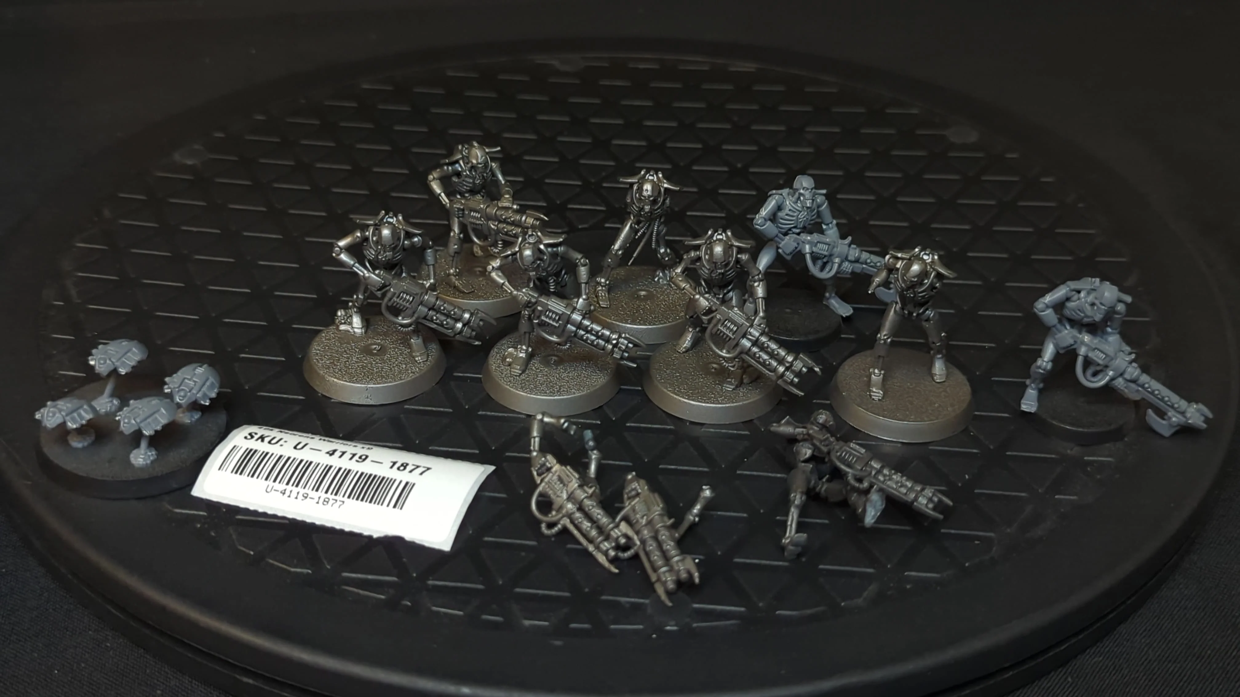 Warhammer 40k Necrons Warriors x9