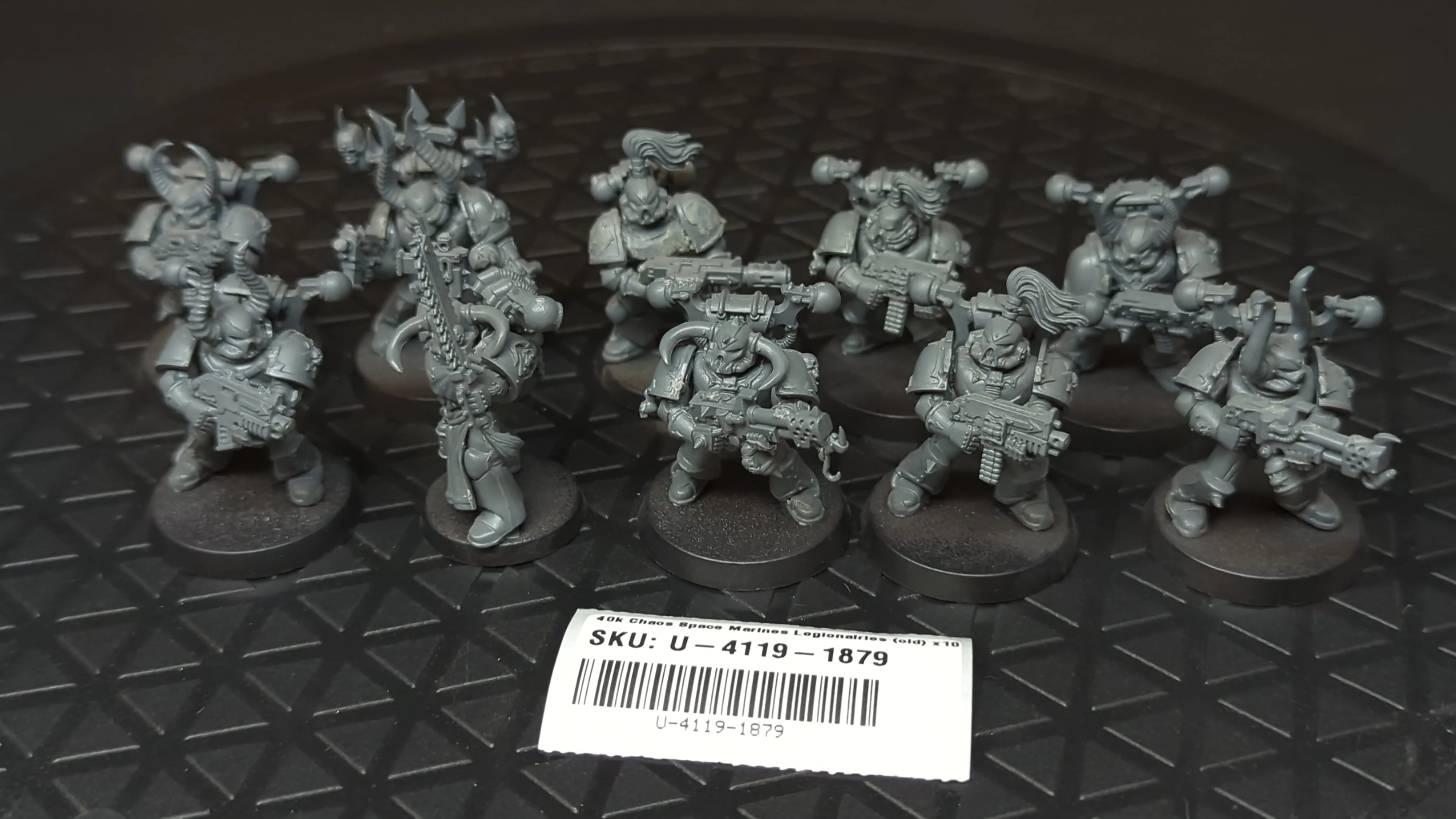 Warhammer 40k Chaos Space Marines Legionairies (old) x10