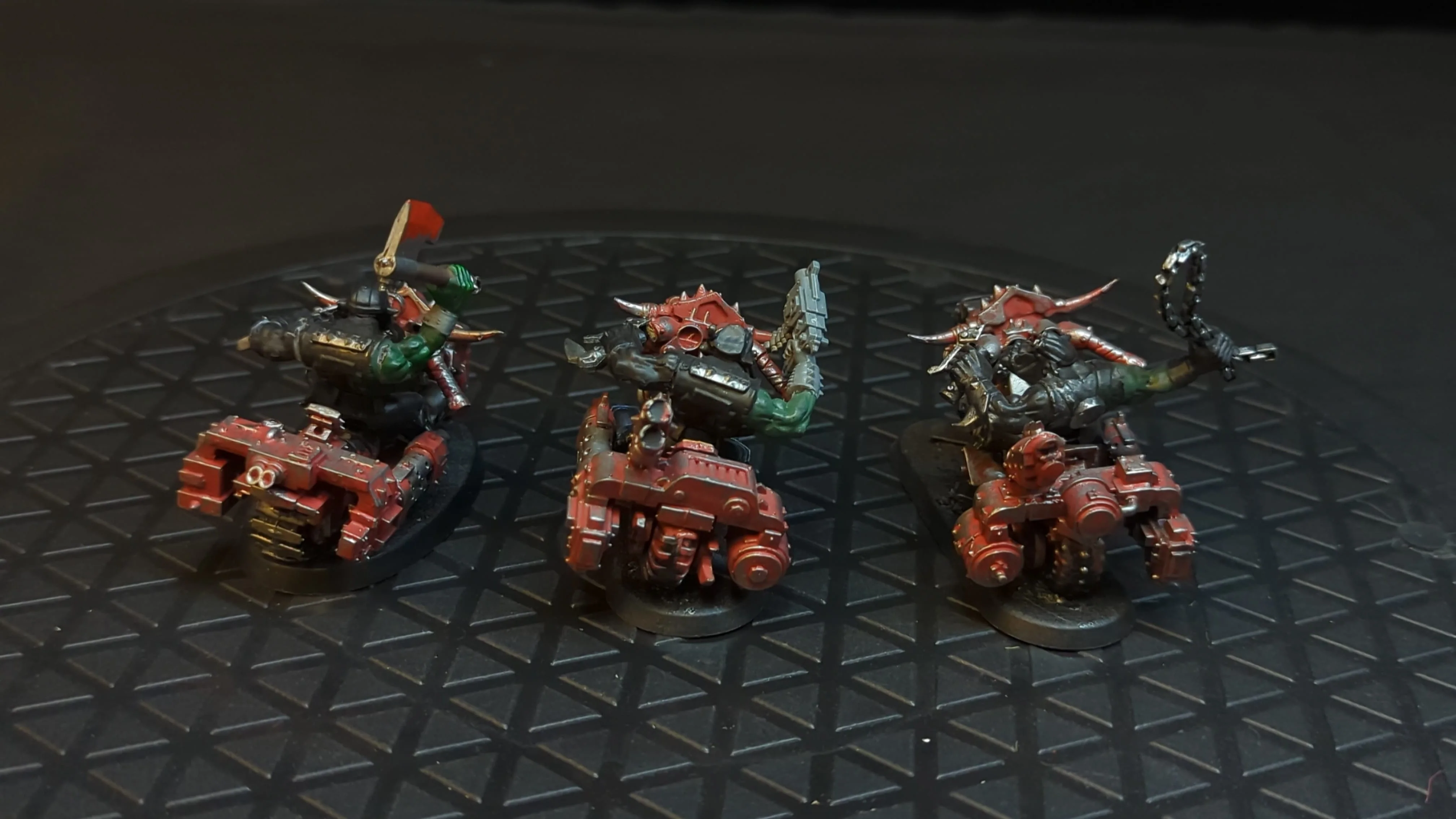 Warhammer 40k Orks Warbikers x3 - Image 2
