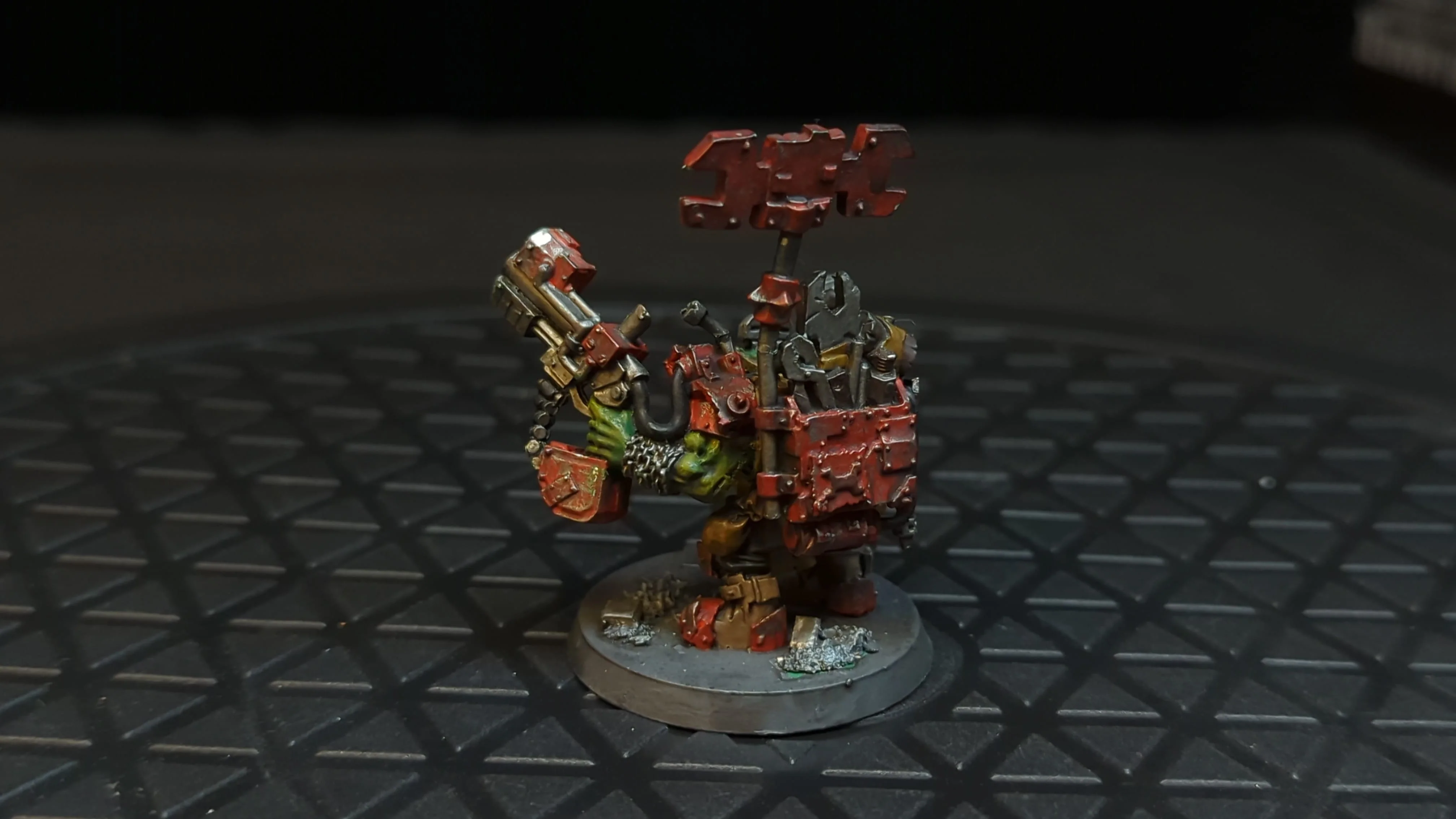 Warhammer 40k Orks Big Mek (oop Metal ) x1 OOP Painted - Image 2