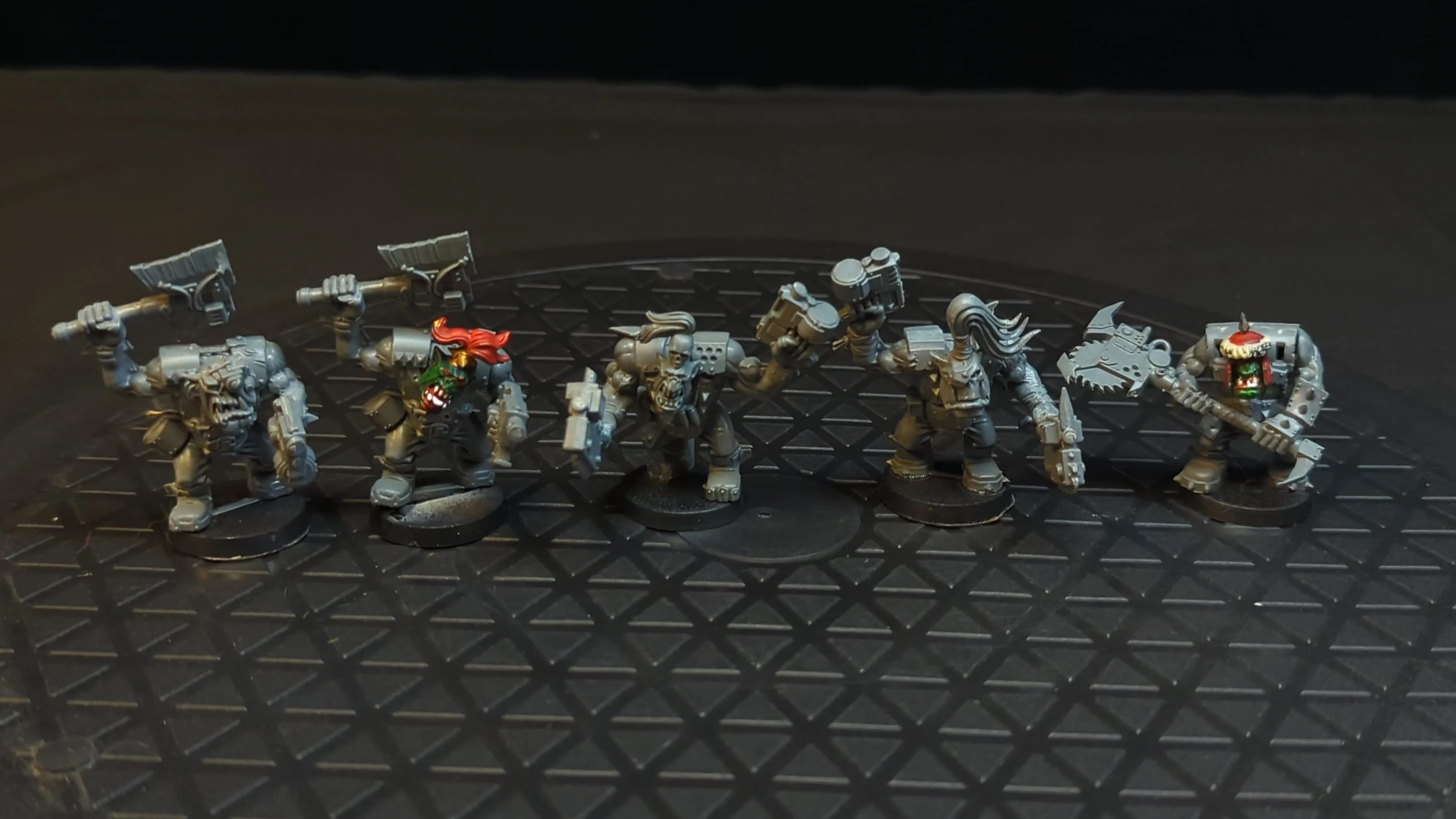 Warhammer 40k Orks Nobz x5