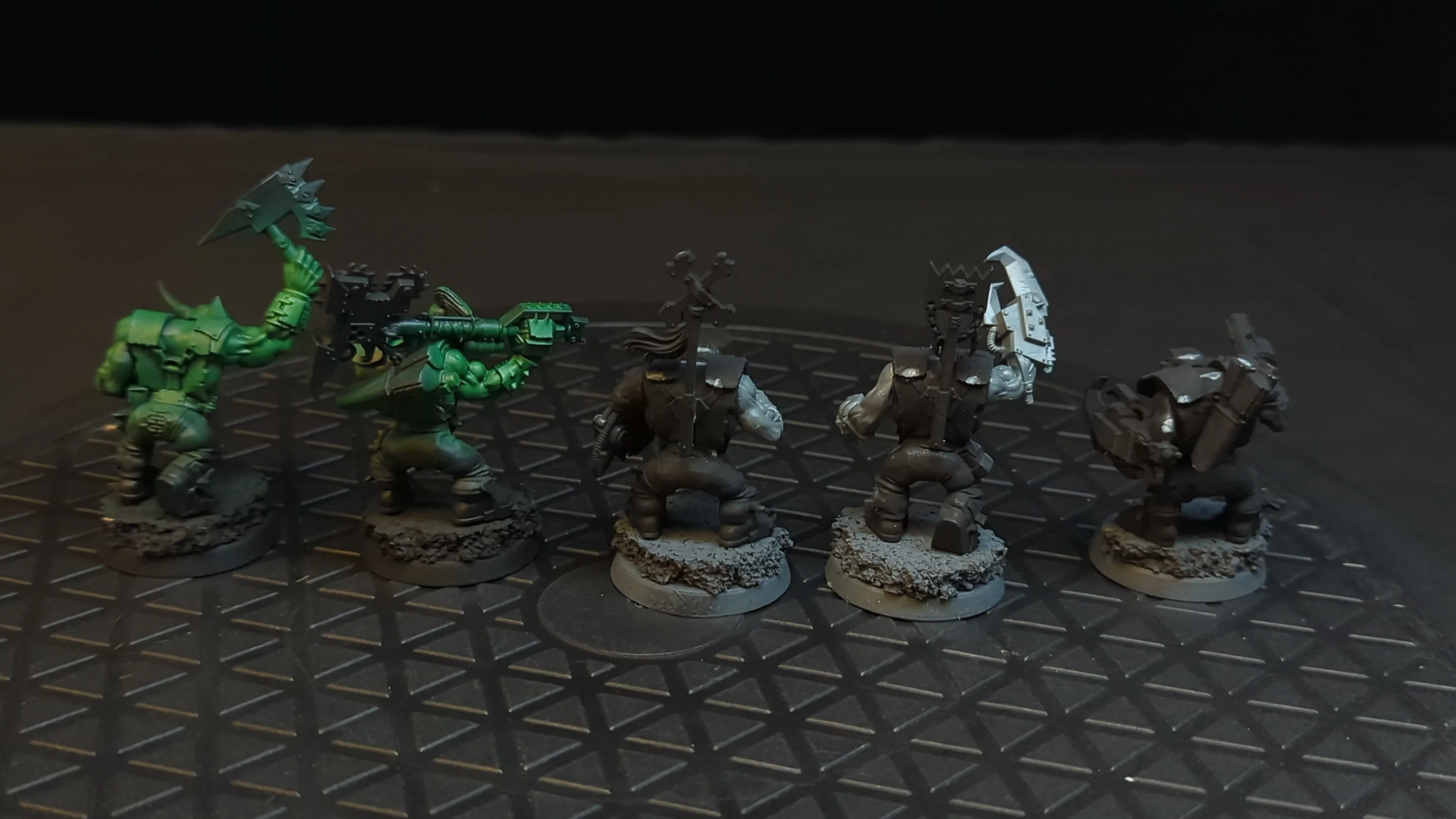 Warhammer 40k Orks Nobz x5 - Image 2