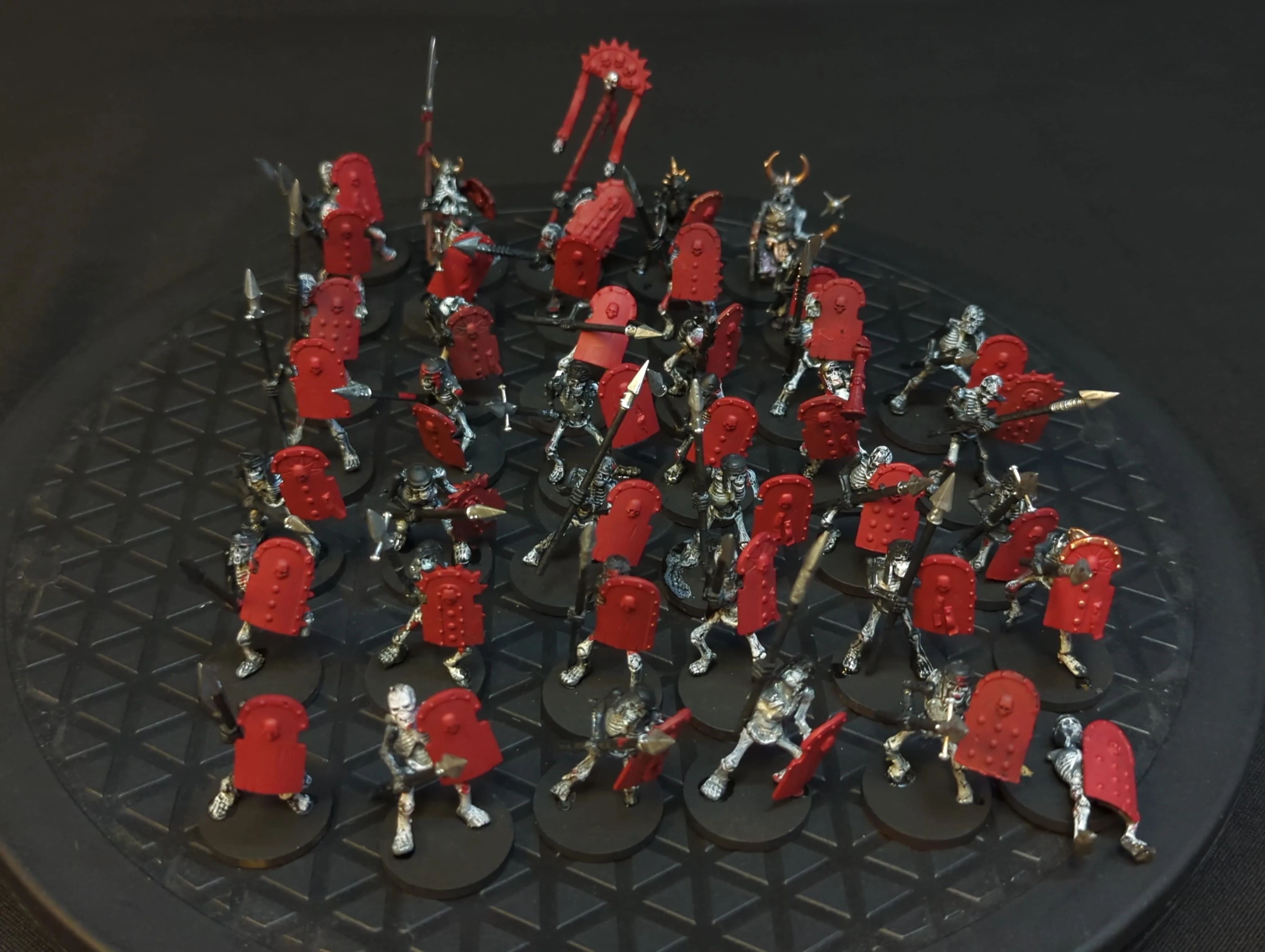 The Old World Tomb Kings of Khemri Skeleton Warriors x40
