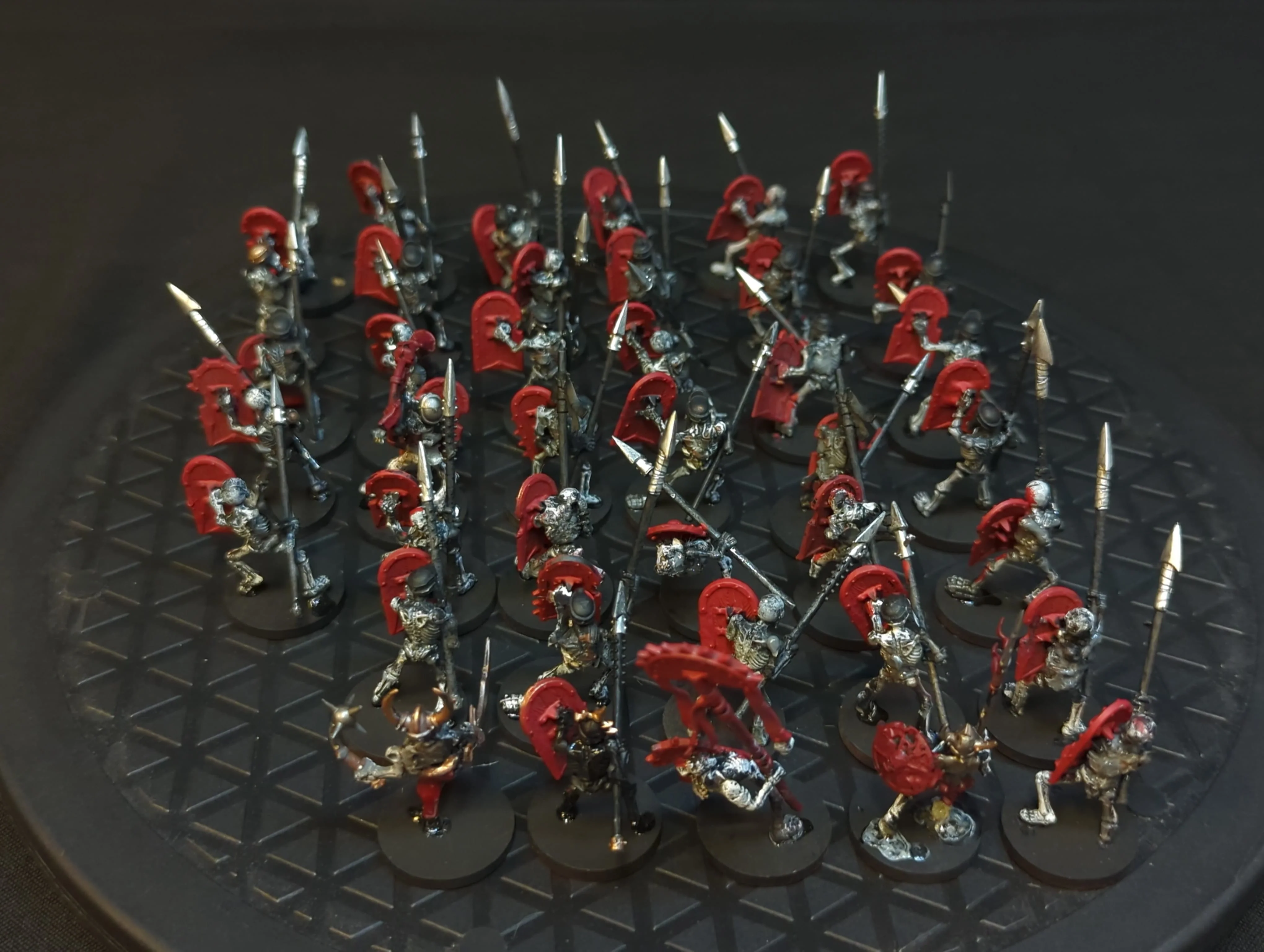 The Old World Tomb Kings of Khemri Skeleton Warriors x40 - Image 2