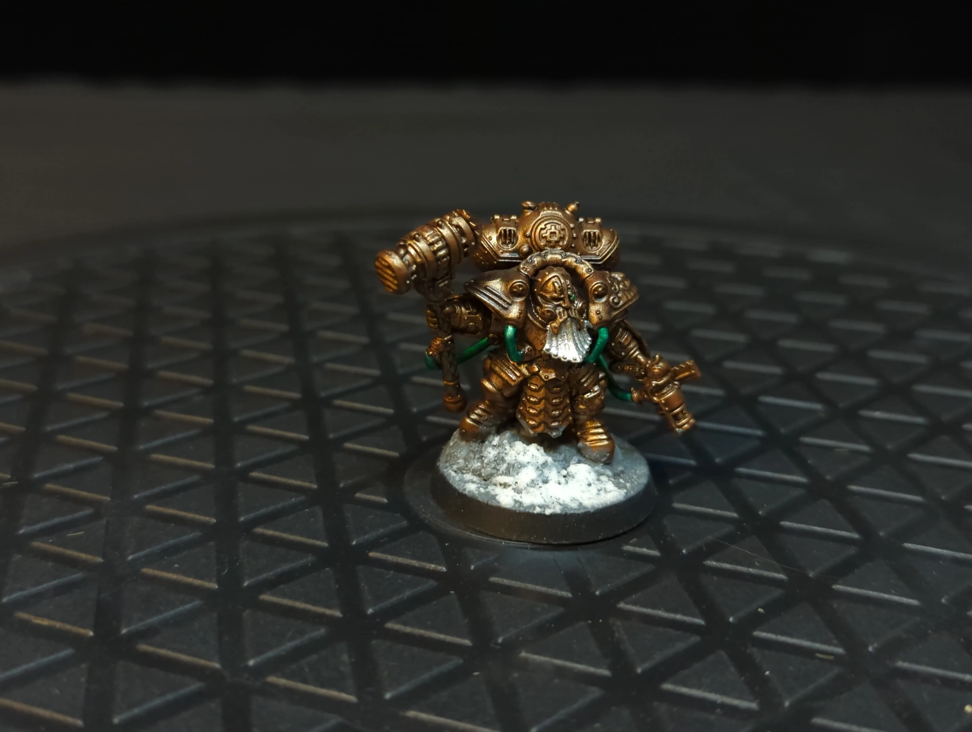 Age of Sigmar Kharadron Overlords Arkanaut Admiral x1 Painted - Image 2