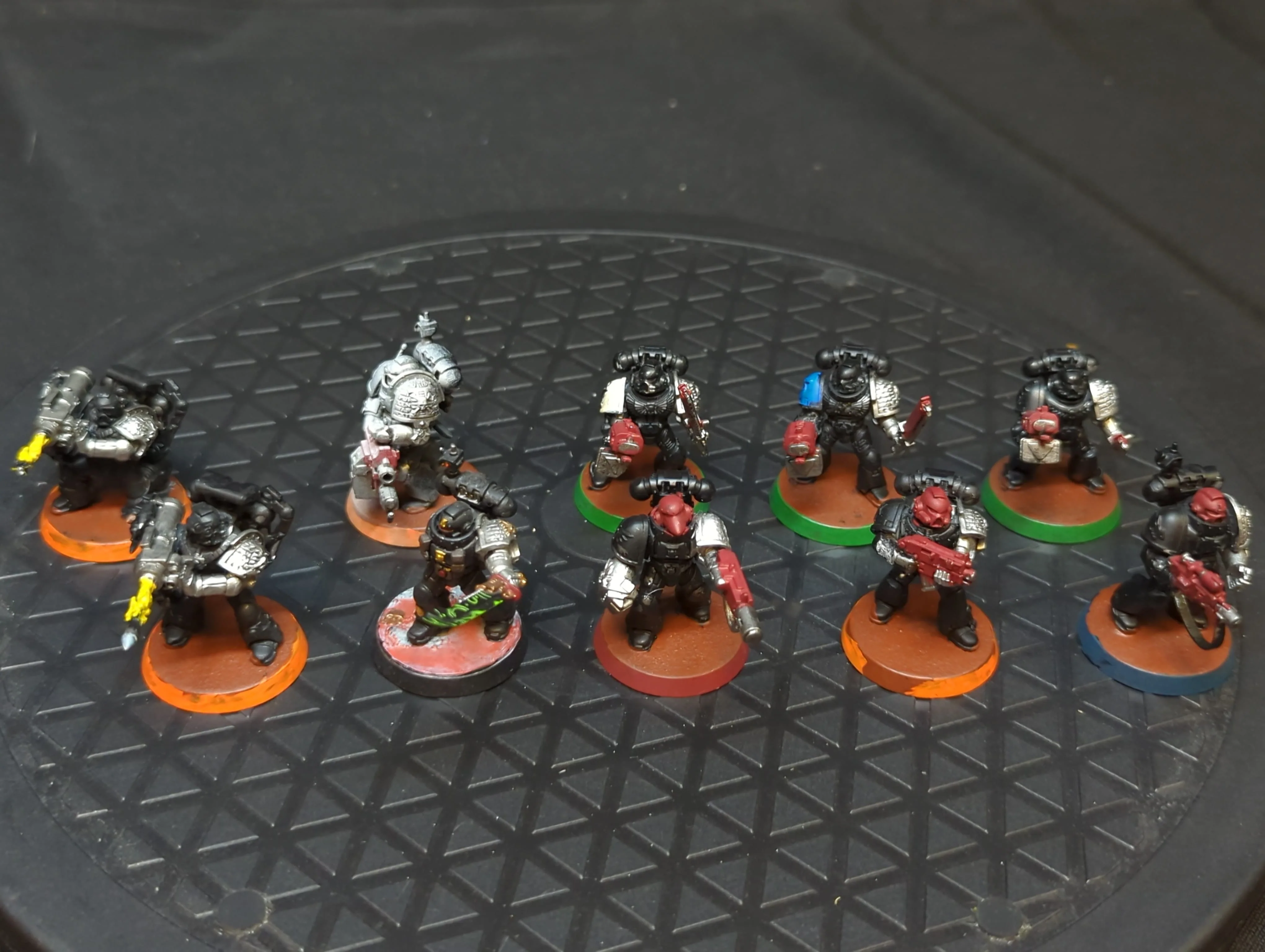 Warhammer 40k Space Marines Tactical Squad x10
