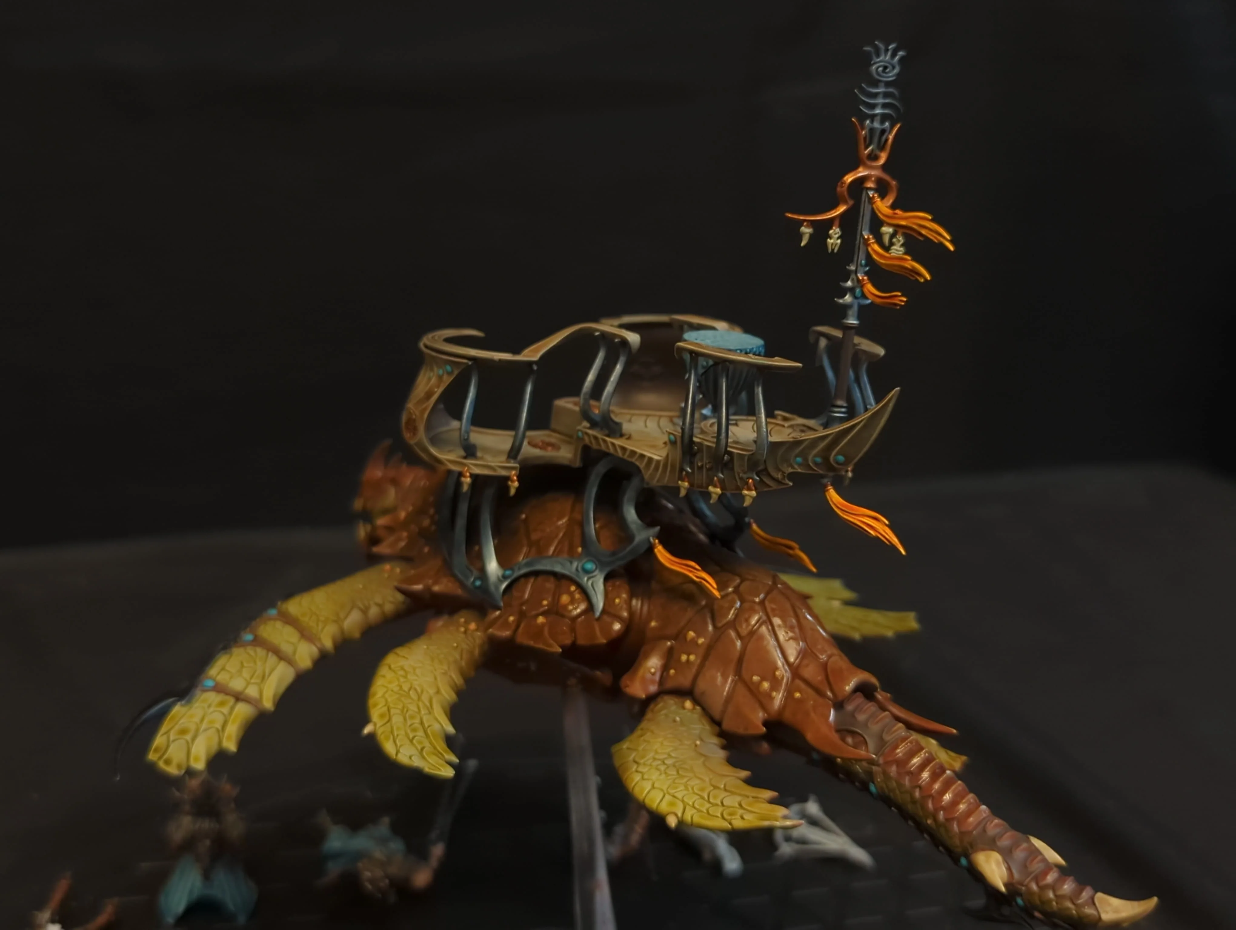 Age of Sigmar Idoneth Deepkin Akhelian Leviadon x1 Painted - Image 2