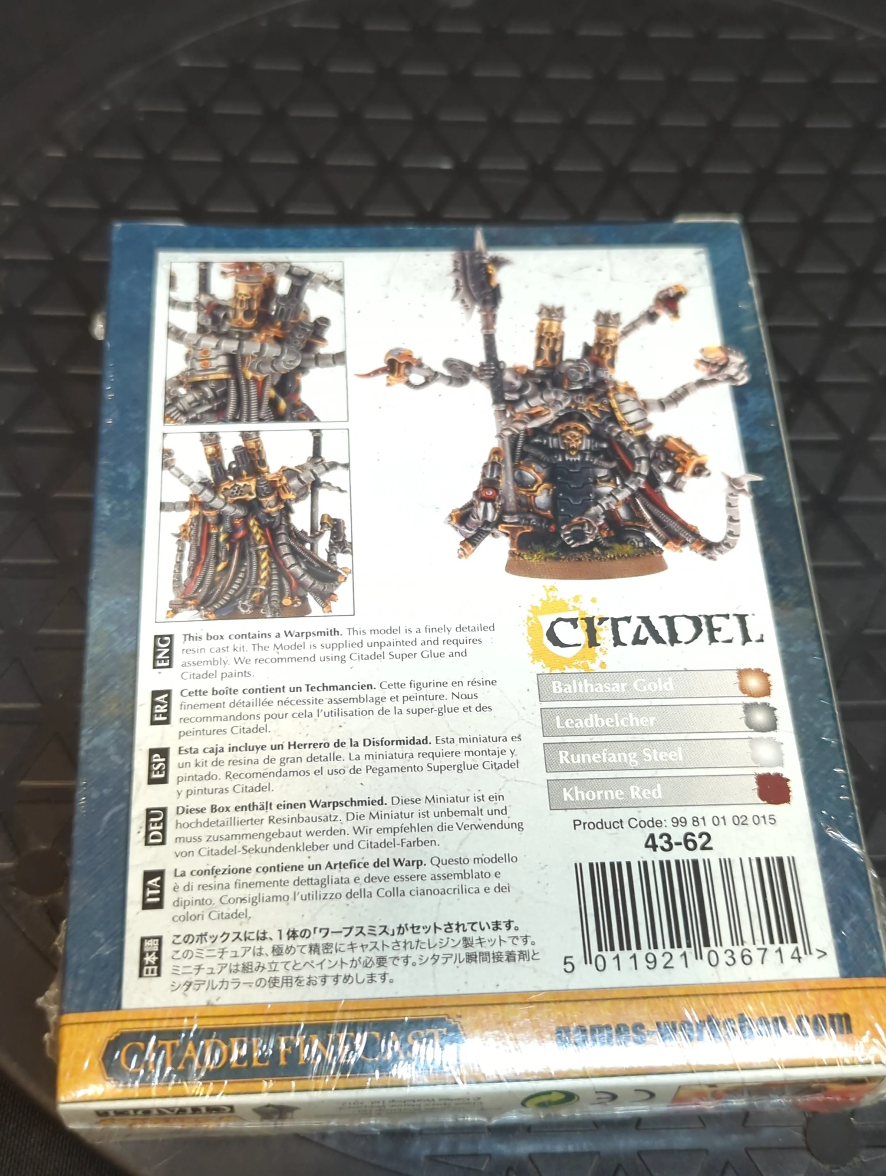 Warhammer 40k Chaos Space Marines Warpsmith (OOP Resin) x1 - Image 2