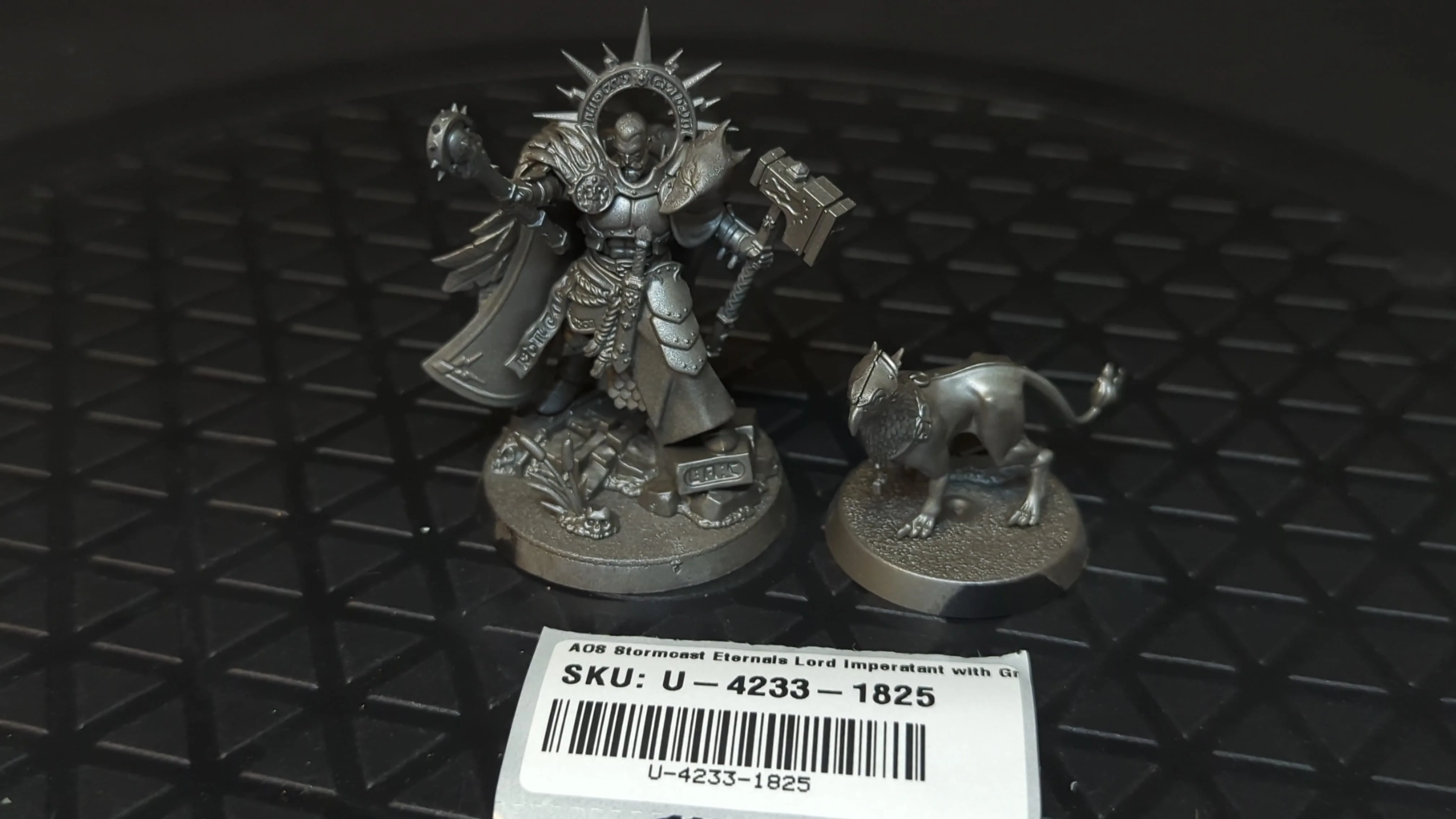 Age of Sigmar Stormcast Eternals Lord Imperatant with Gryph-Hound x2