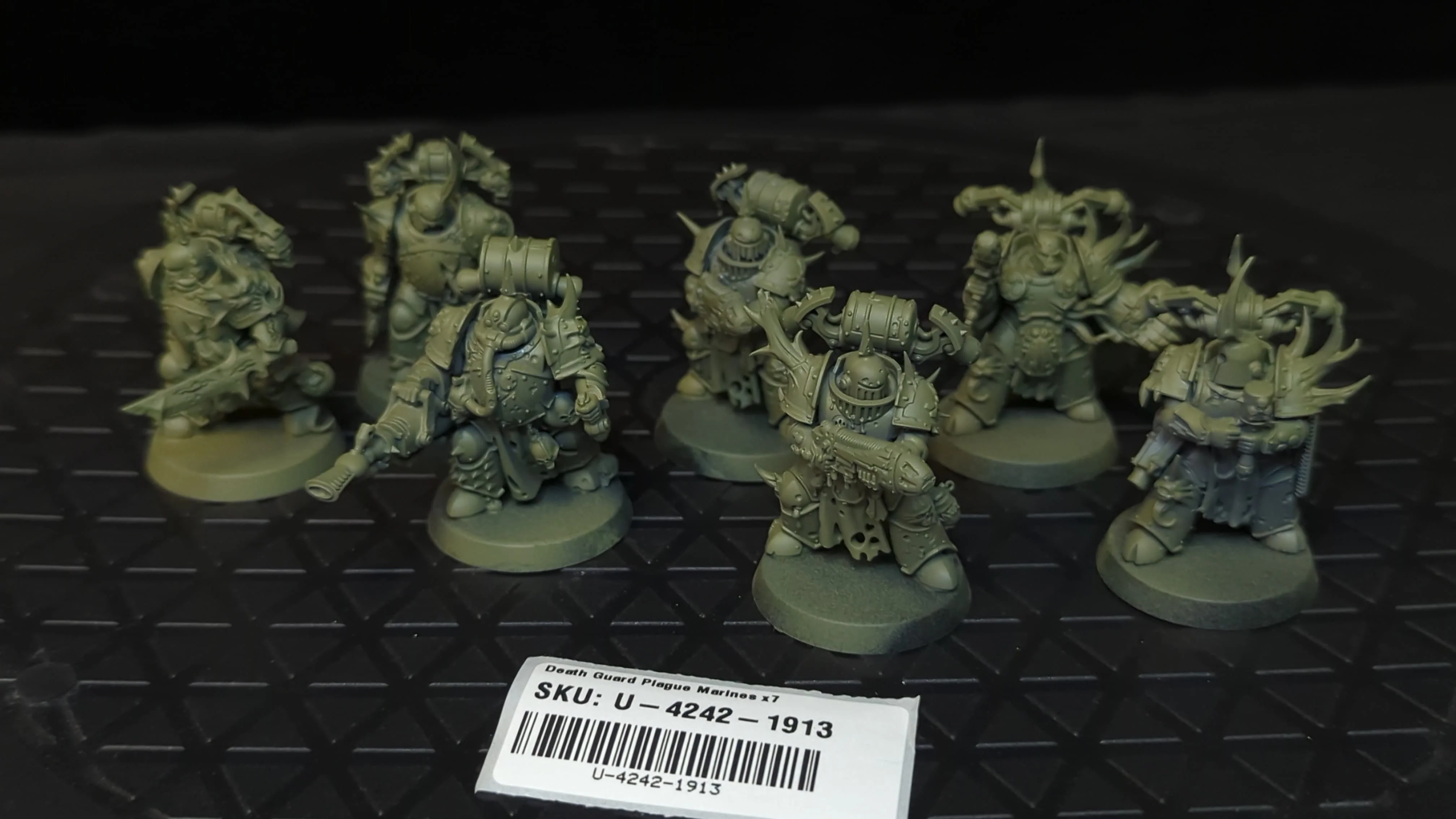 Warhammer Death Guard Plague Marines x7