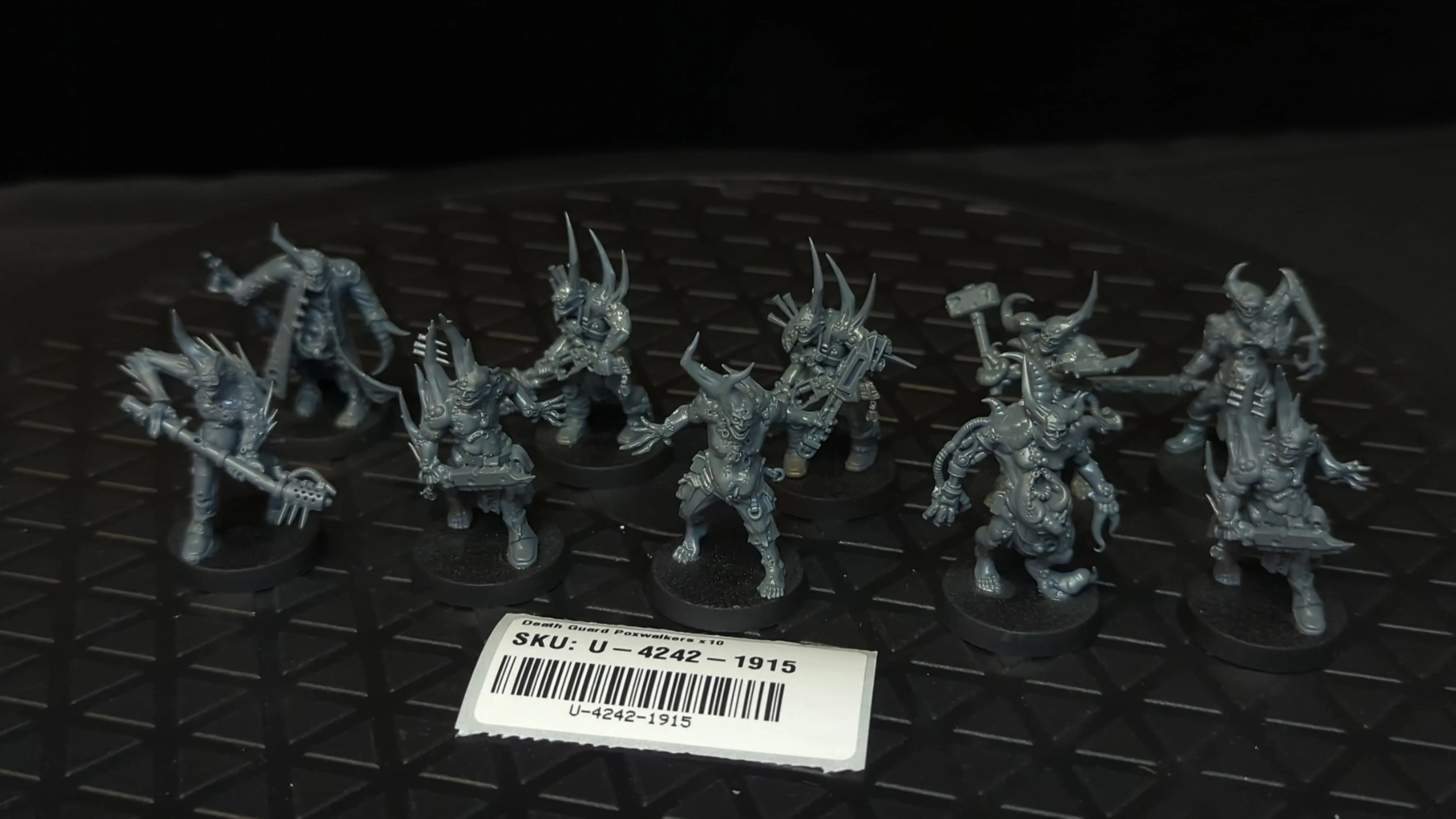 Warhammer Death Guard Poxwalkers x10