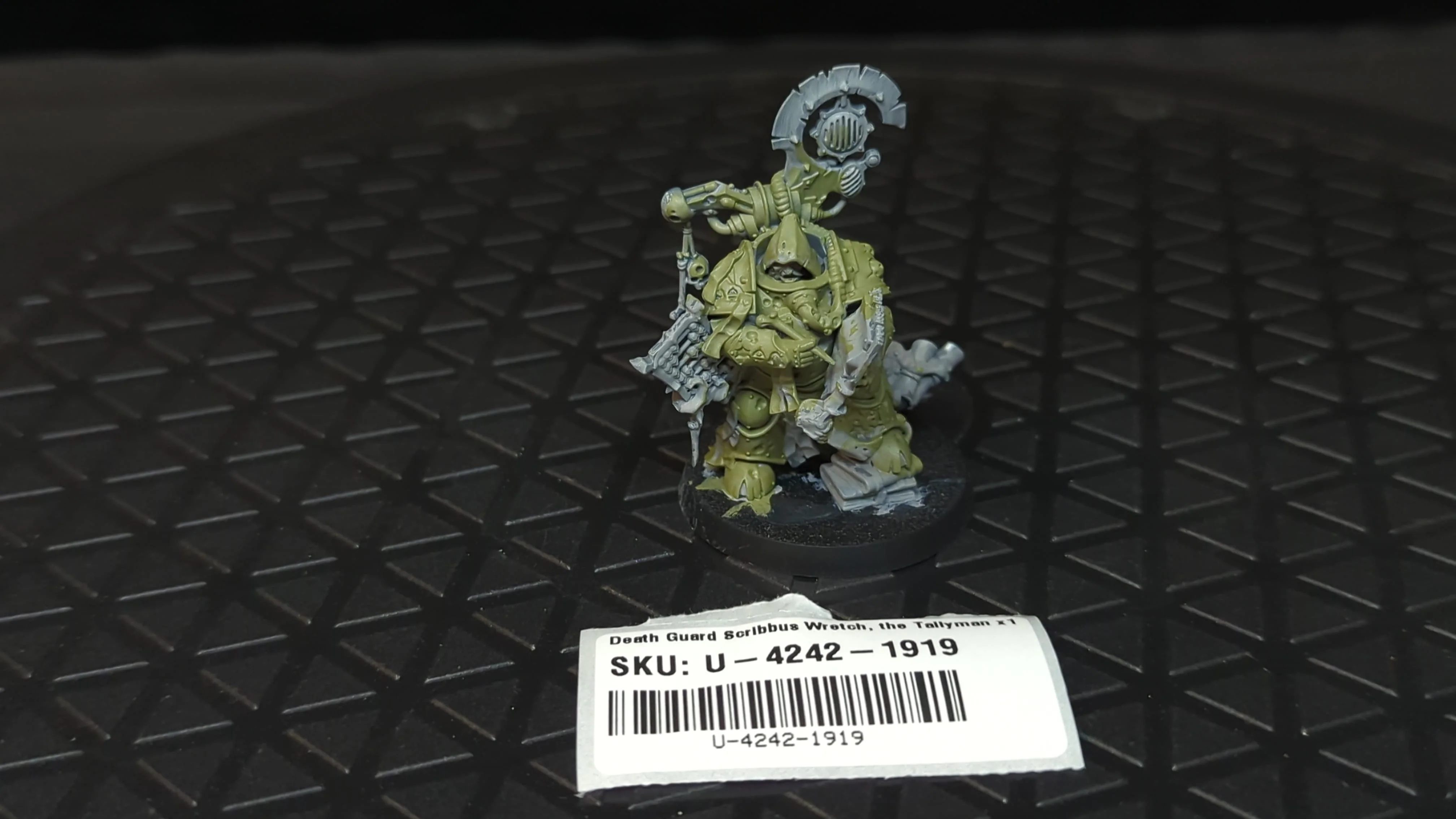 Warhammer Death Guard Scribbus Wretch, the Tallyman x1