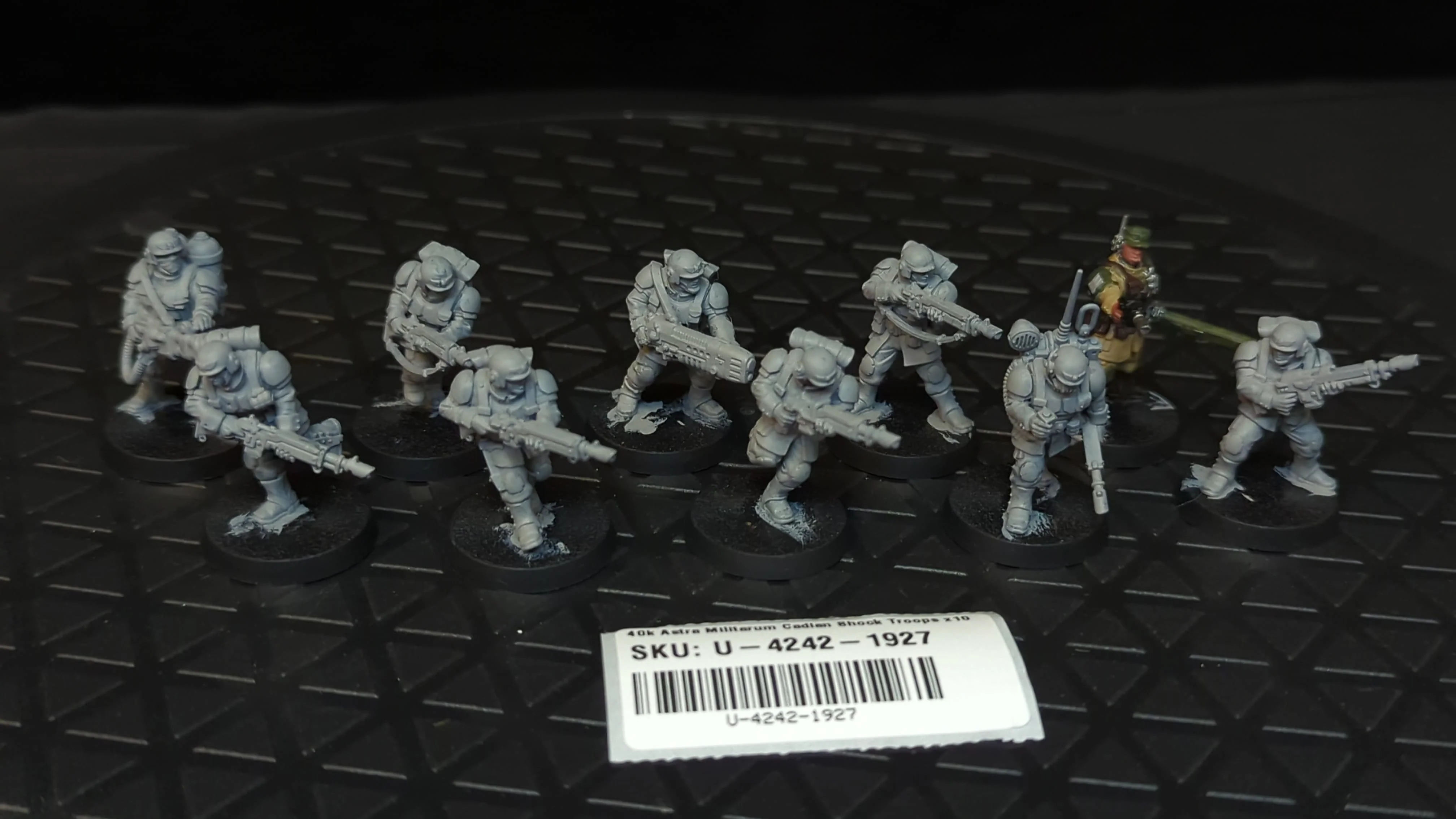 Warhammer 40k Astra Militarum Cadian Shock Troops x10