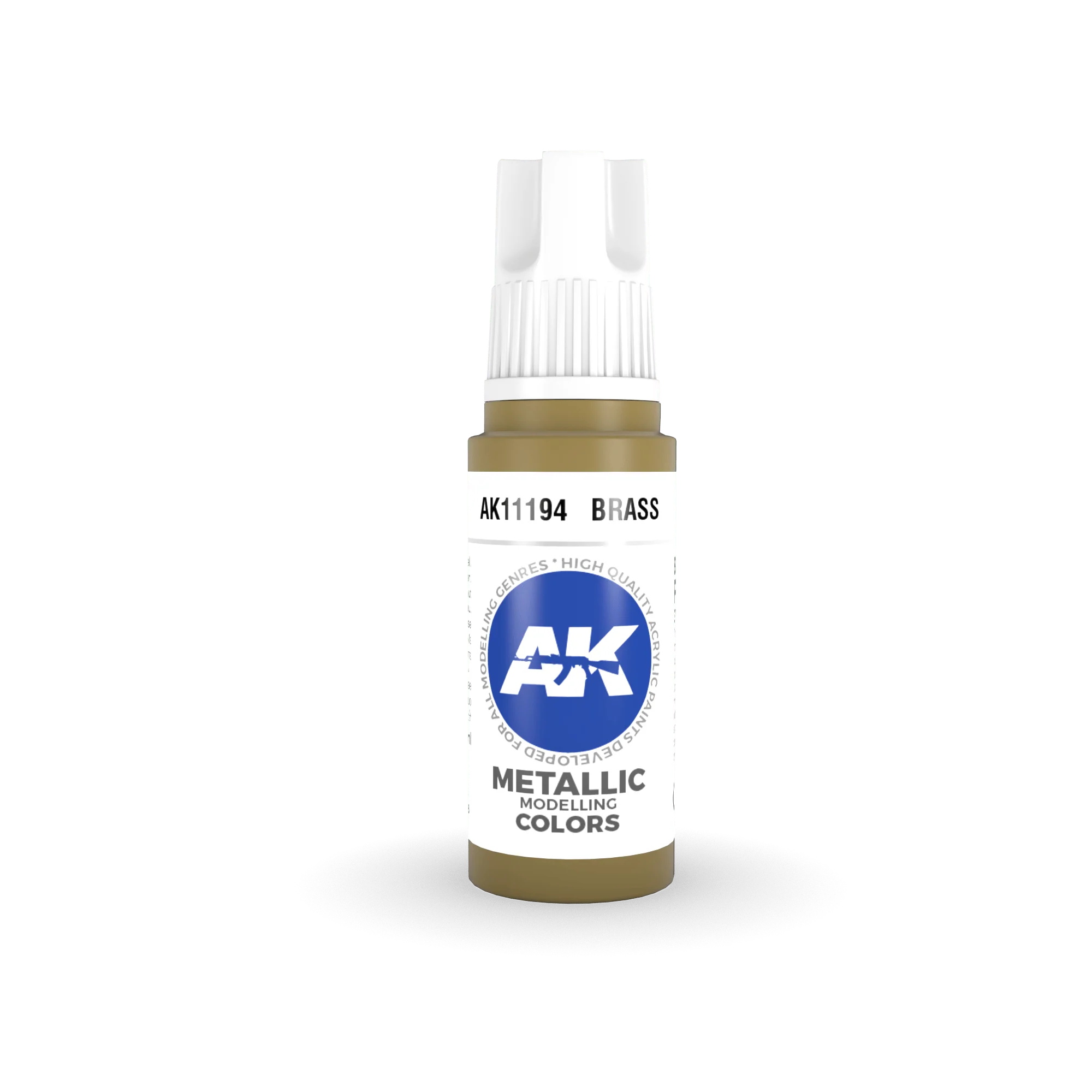 AK Interactive 3rd Gen Acrylics 17ml - Brass