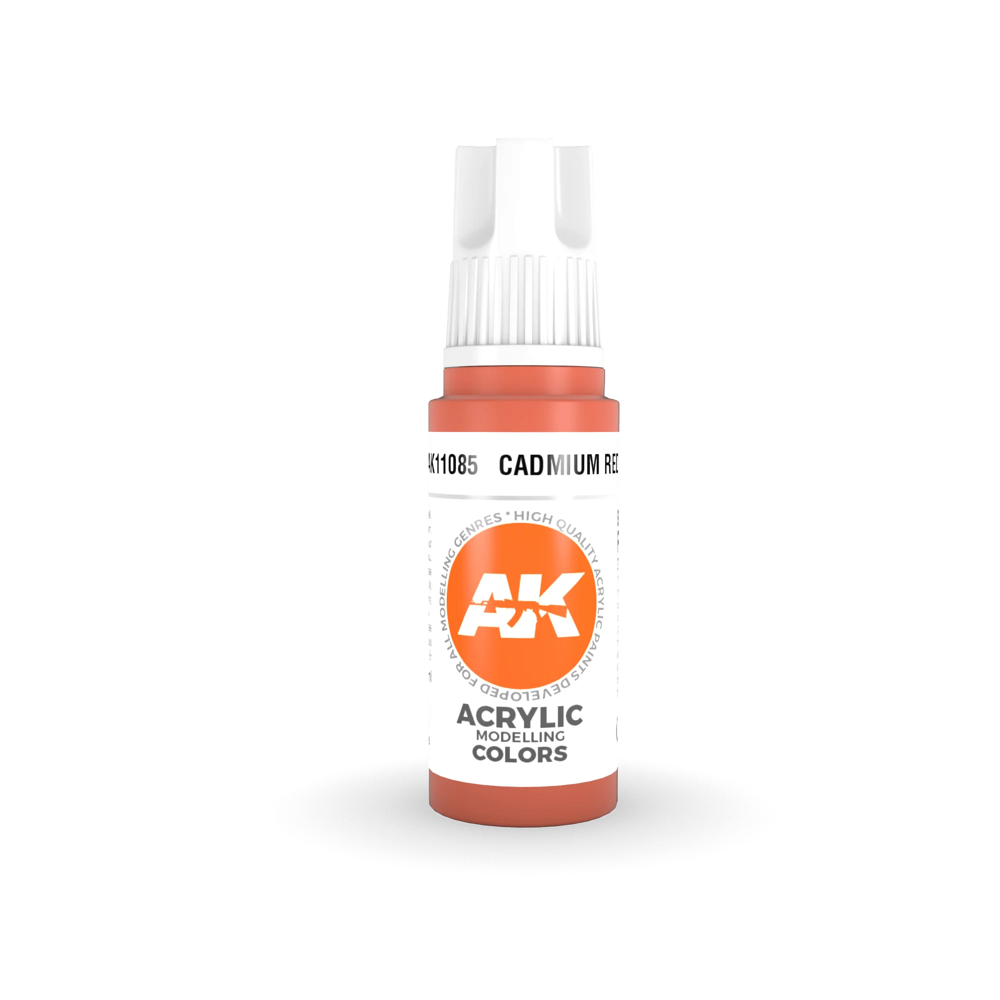 AK Interactive 3rd Gen Acrylics 17ml - Cadmium Red