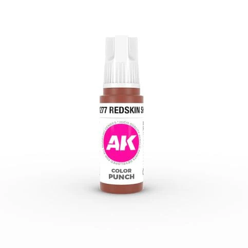 AK Interactive 3rd Gen Acrylics 17ml COLOR PUNCH - Redskin Shadow