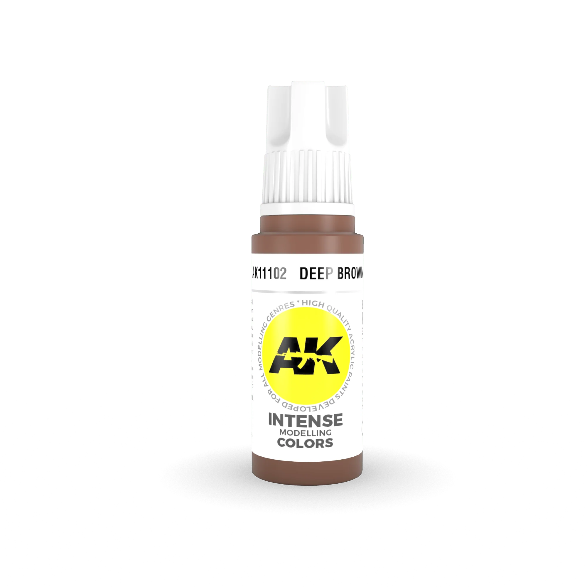 AK Interactive 3rd Gen Acrylics 17ml - Deep Brown