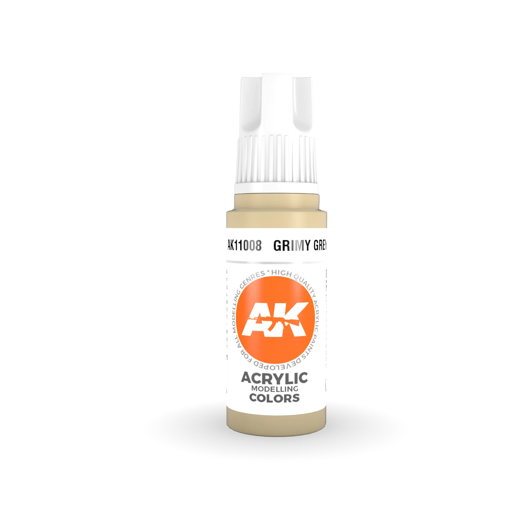 AK Interactive 3rd Gen Acrylics 17ml - Grimy Grey