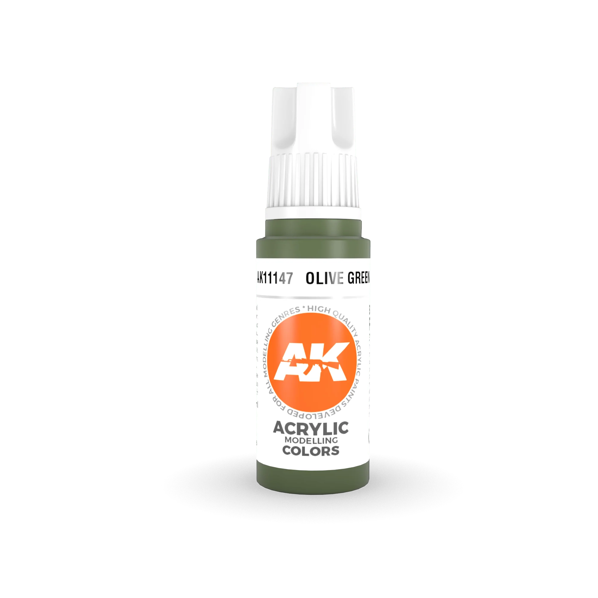 AK Interactive 3rd Gen Acrylics 17ml - Olive Green