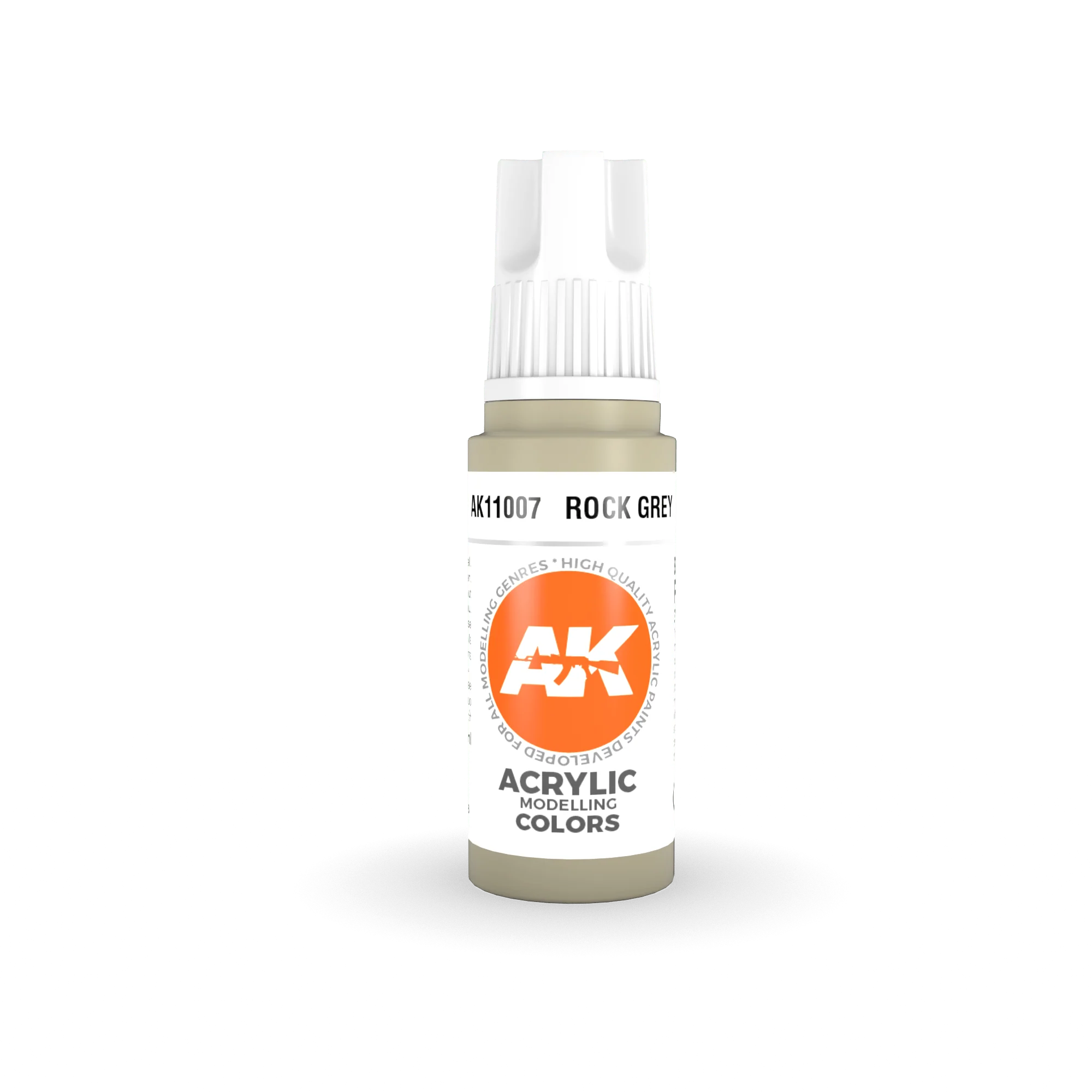 AK Interactive 3rd Gen Acrylics 17ml - Rock Grey
