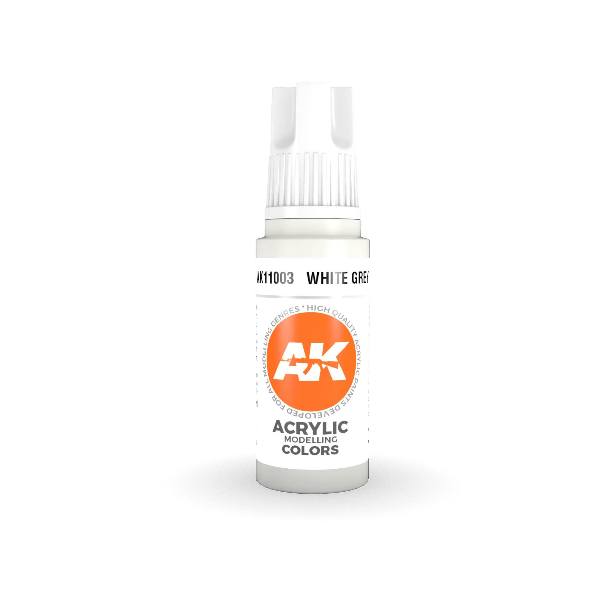 AK Interactive 3rd Gen Acrylics 17ml - White Grey