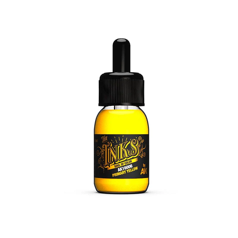 AK Interactive Acrylic Inks 30ml - Primary Colors Set - Image 4
