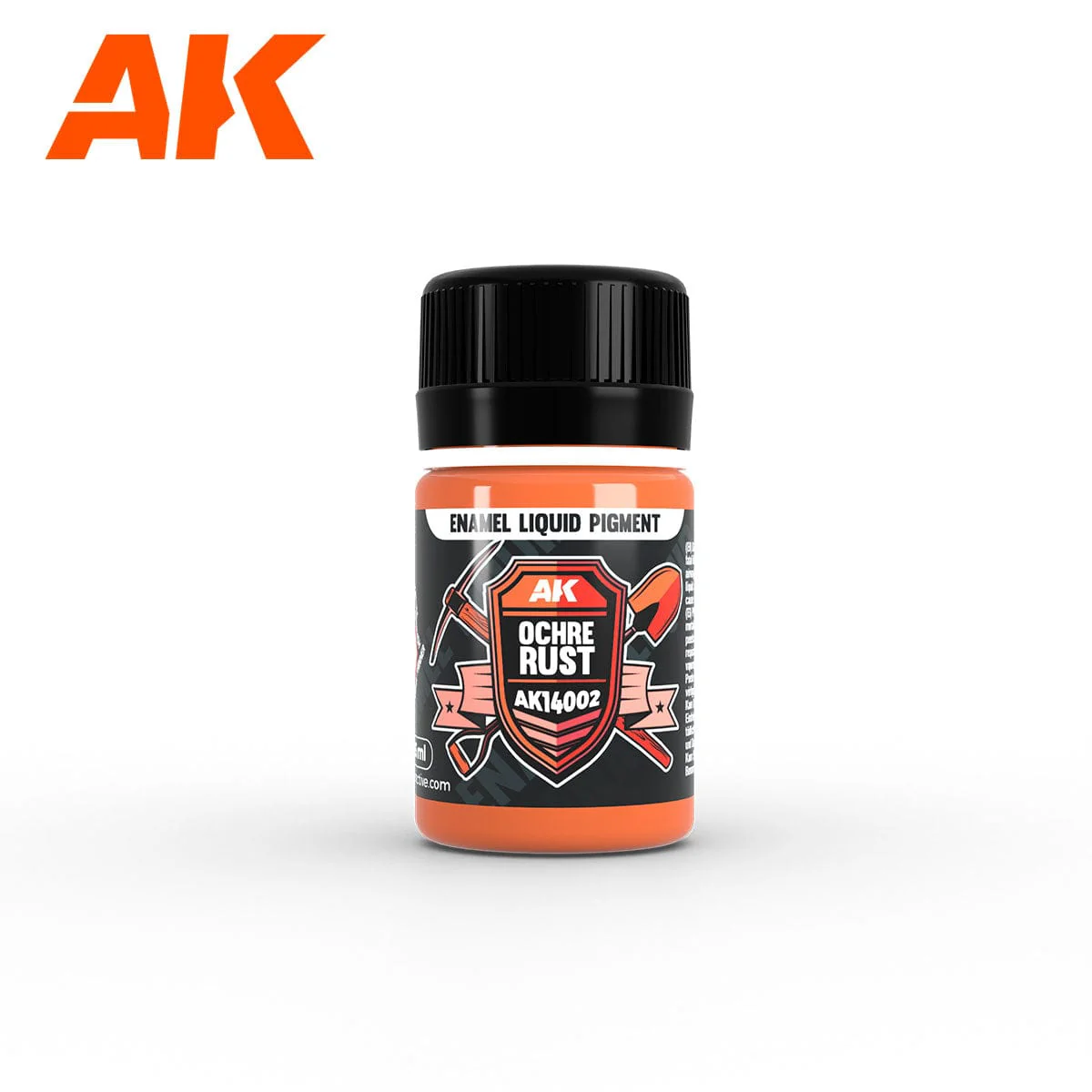 AK Interactive Enamel Liquid Pigment Rust & Exhaust set 35ml (3 ref) - Image 3