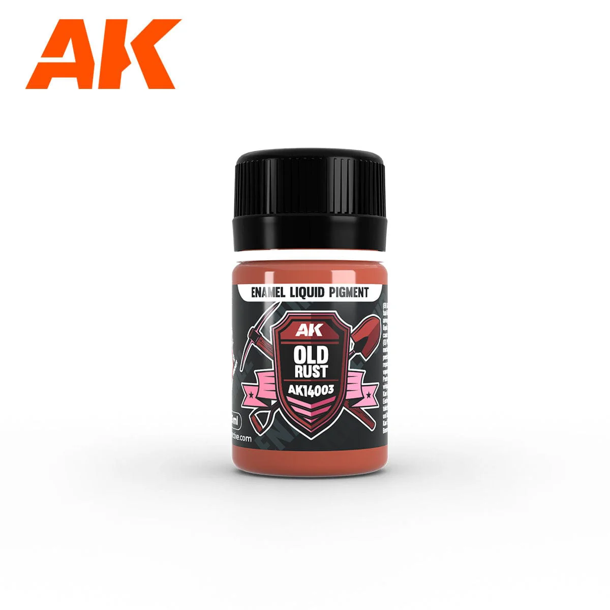 AK Interactive Enamel Liquid Pigment Rust & Exhaust set 35ml (3 ref) - Image 4