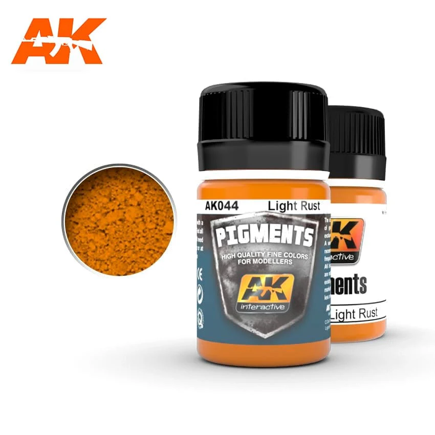 AK Interactive Light Rust Pigments