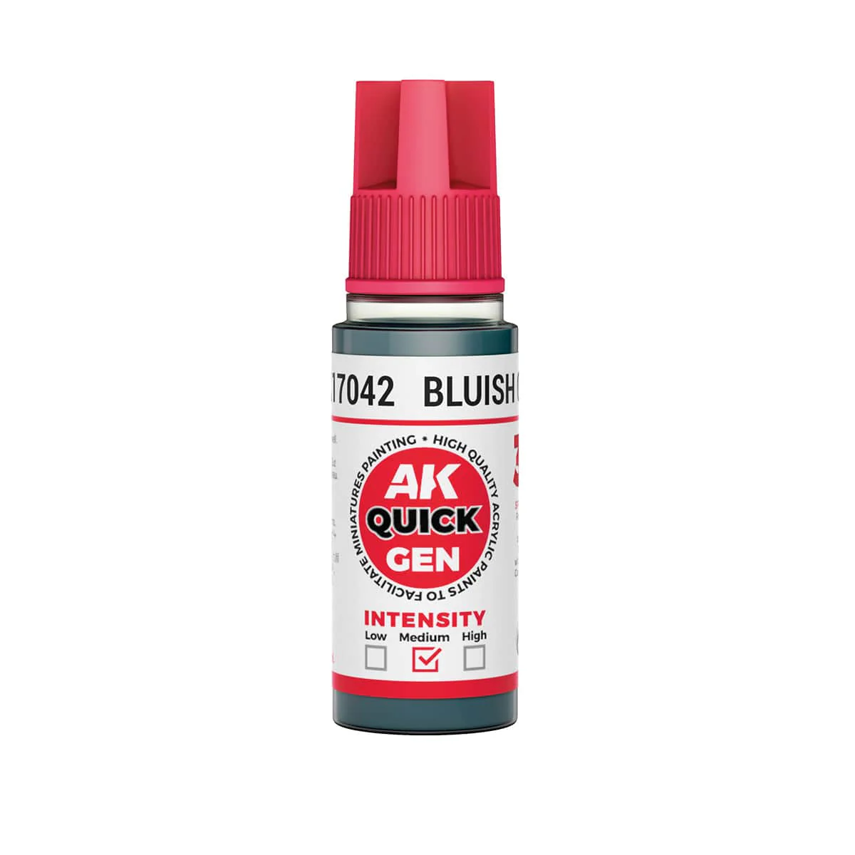 AK Interactive Quick Gen Acrylics 18ml - Bluish Grey
