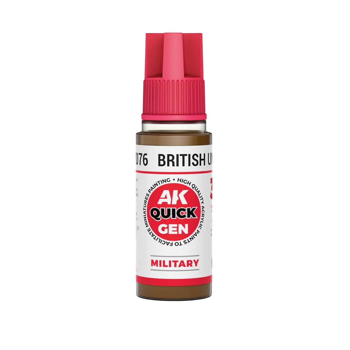 AK Interactive Quick Gen Acrylics 18ml - British Uniform