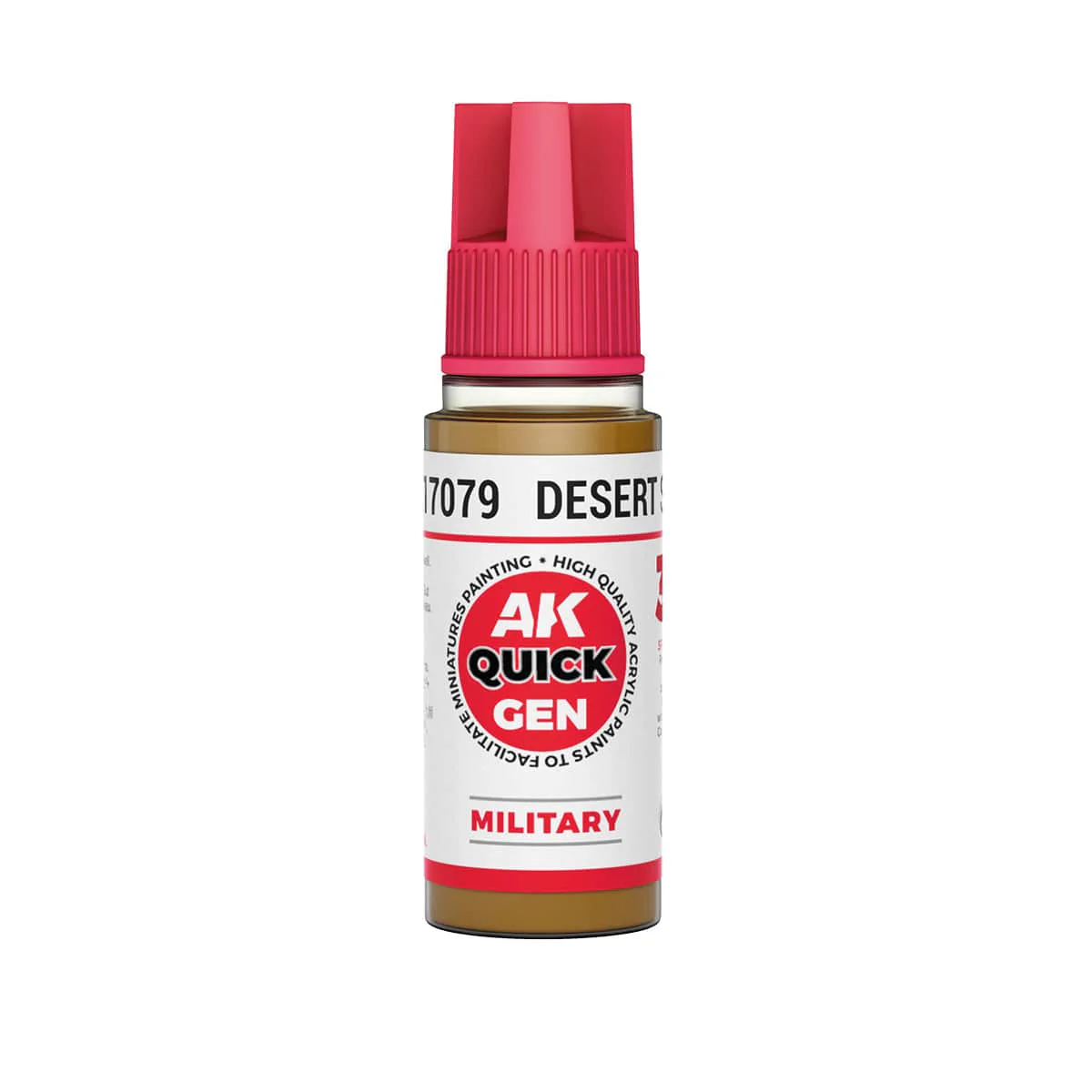 AK Interactive Quick Gen Acrylics 18ml - Desert Sand