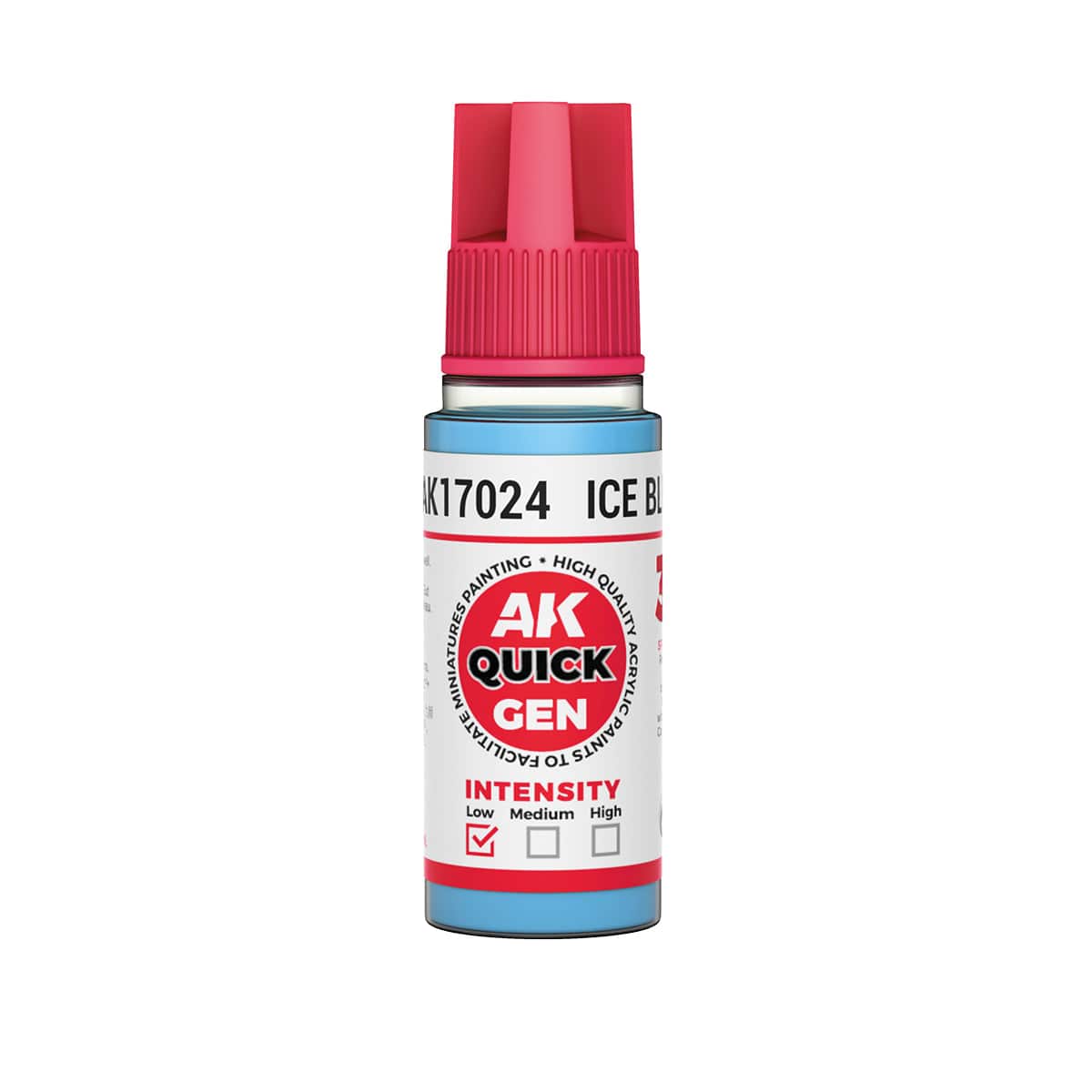 AK Interactive Quick Gen Acrylics 18ml - Ice Blue