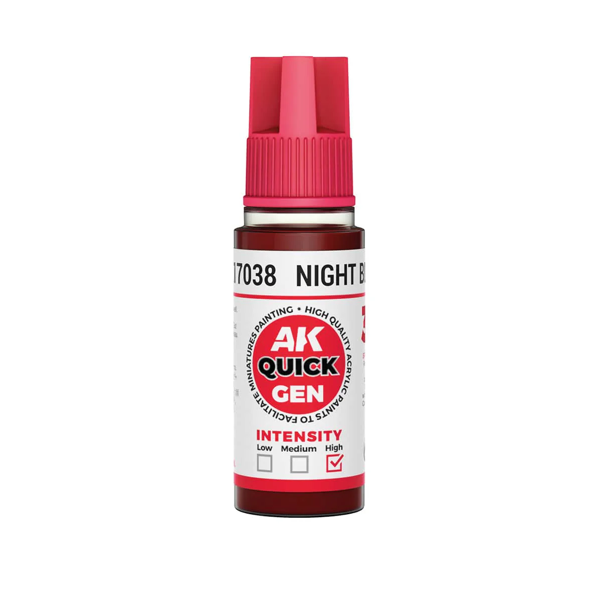 AK Interactive Quick Gen Acrylics 18ml - Night Blood