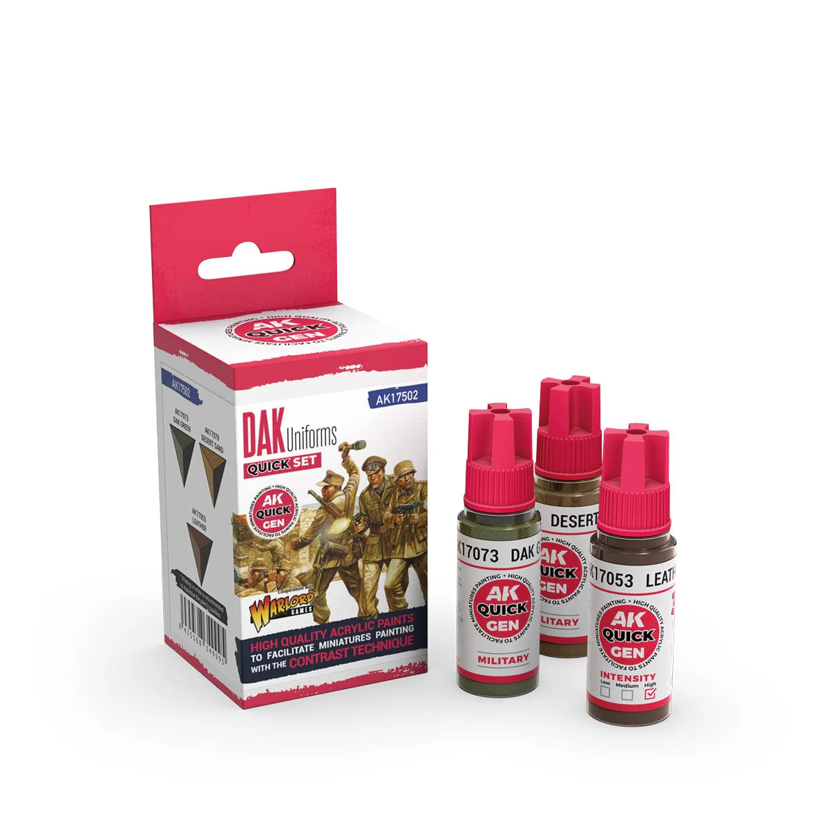 AK Interactive Quick Gen Acrylics Set - Soviet WWII Unfiorms