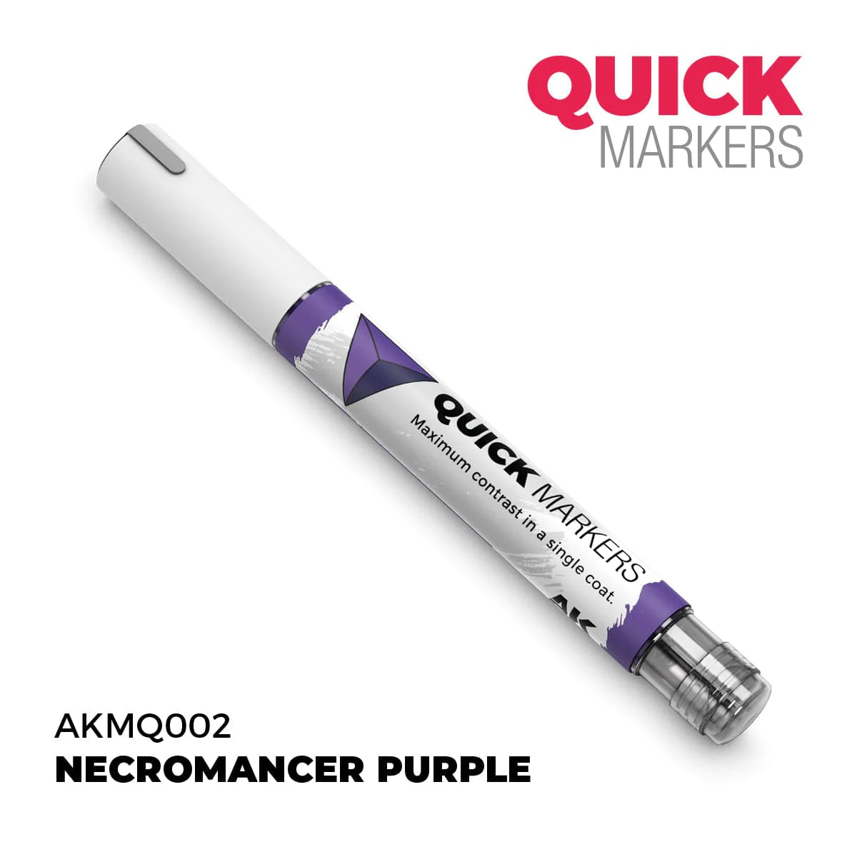 AK Interactive Quick Marker - Necromancer Purple - Image 2