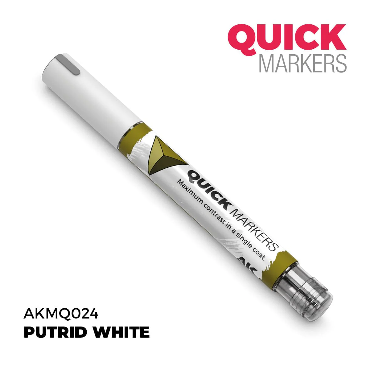 AK Interactive Quick Marker - Putrid White - Image 2