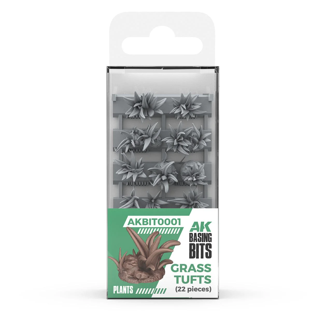 AK Interactive Resin Basing Set - Grass Tufts